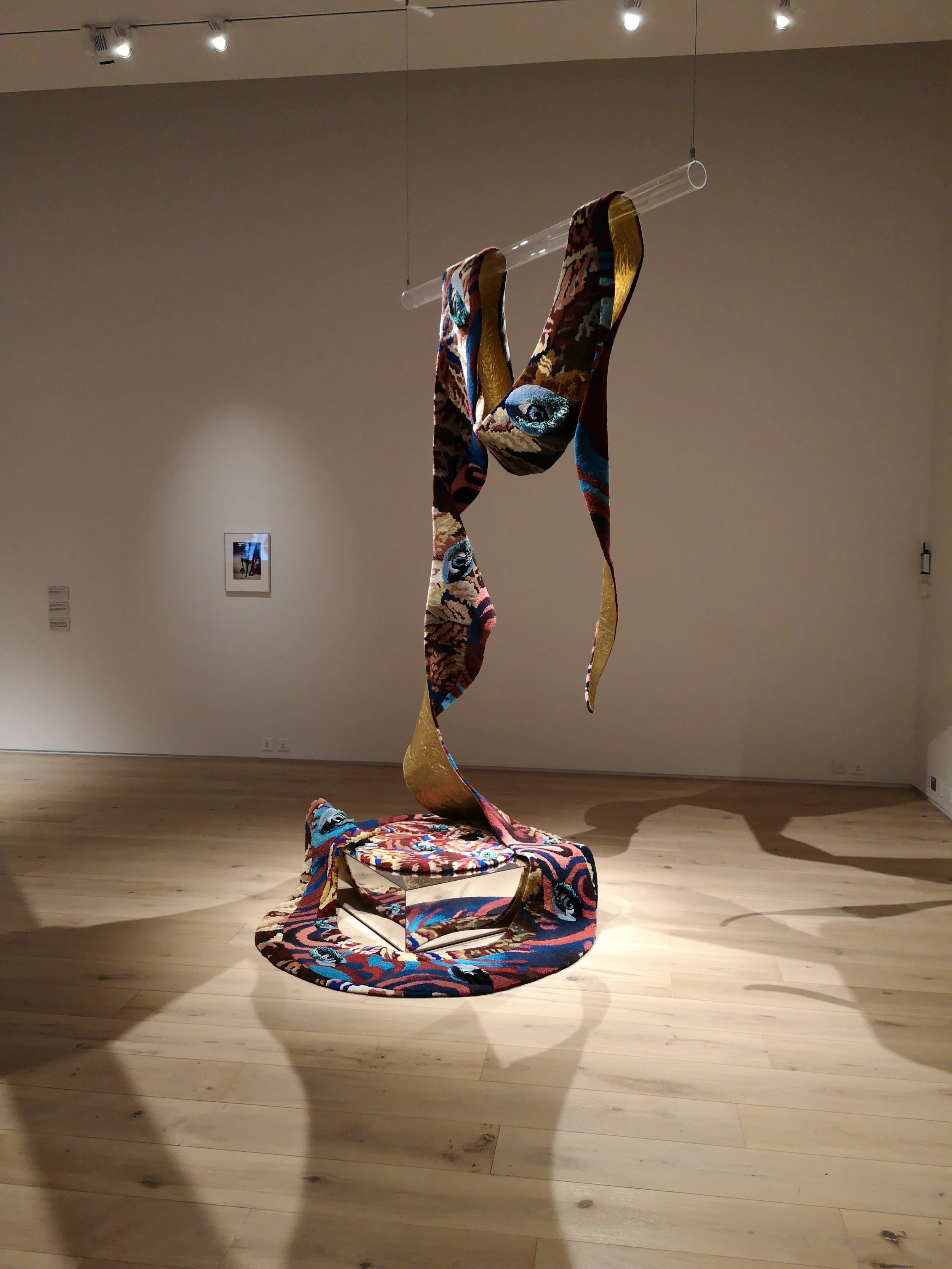 Linder Sterling, Diagram of Love: Marriage of Eyes, installed in Exploding Collage.