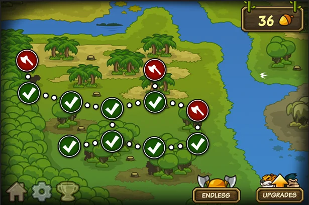 Level Map of Games