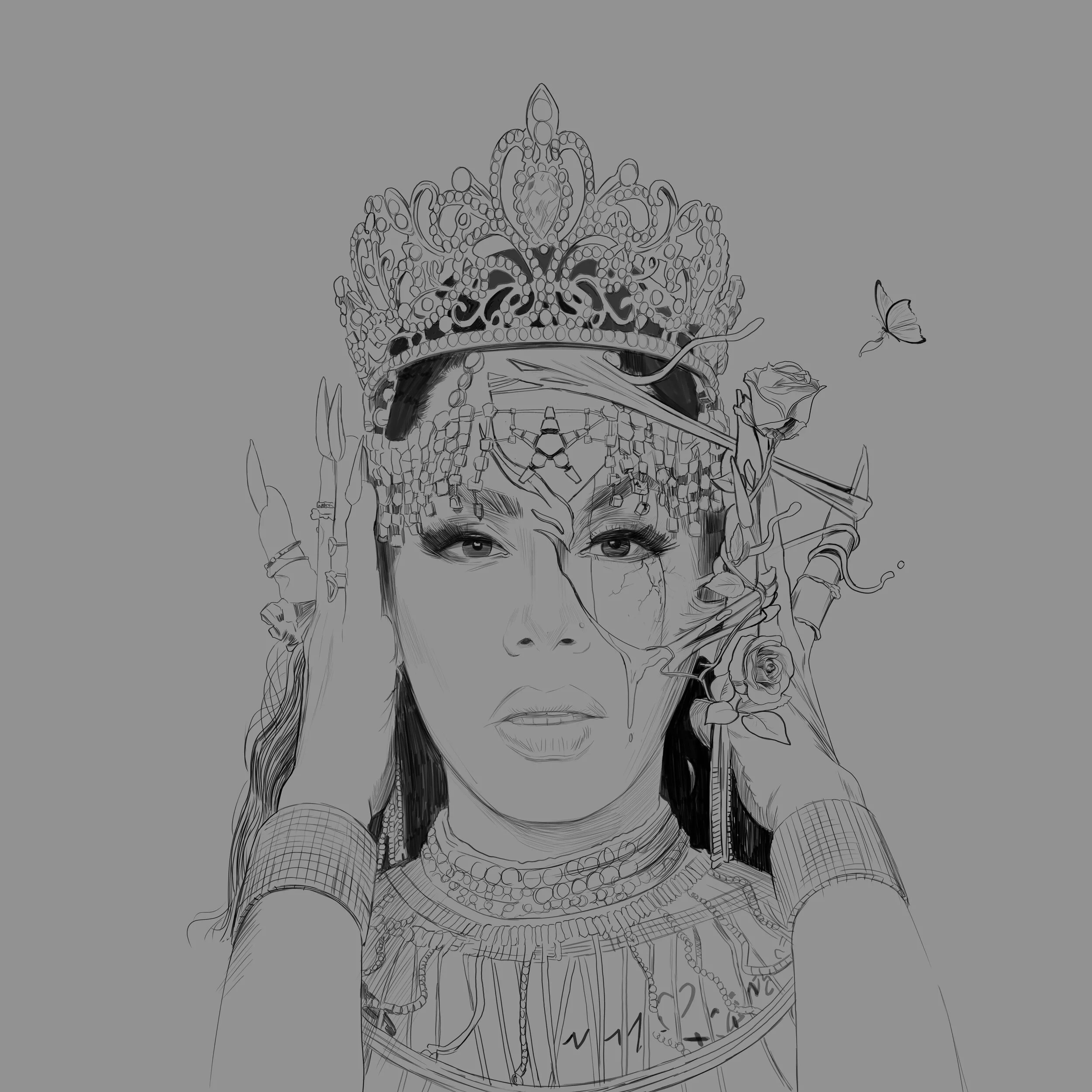 IVY QUEEN 1 pencils.jpg