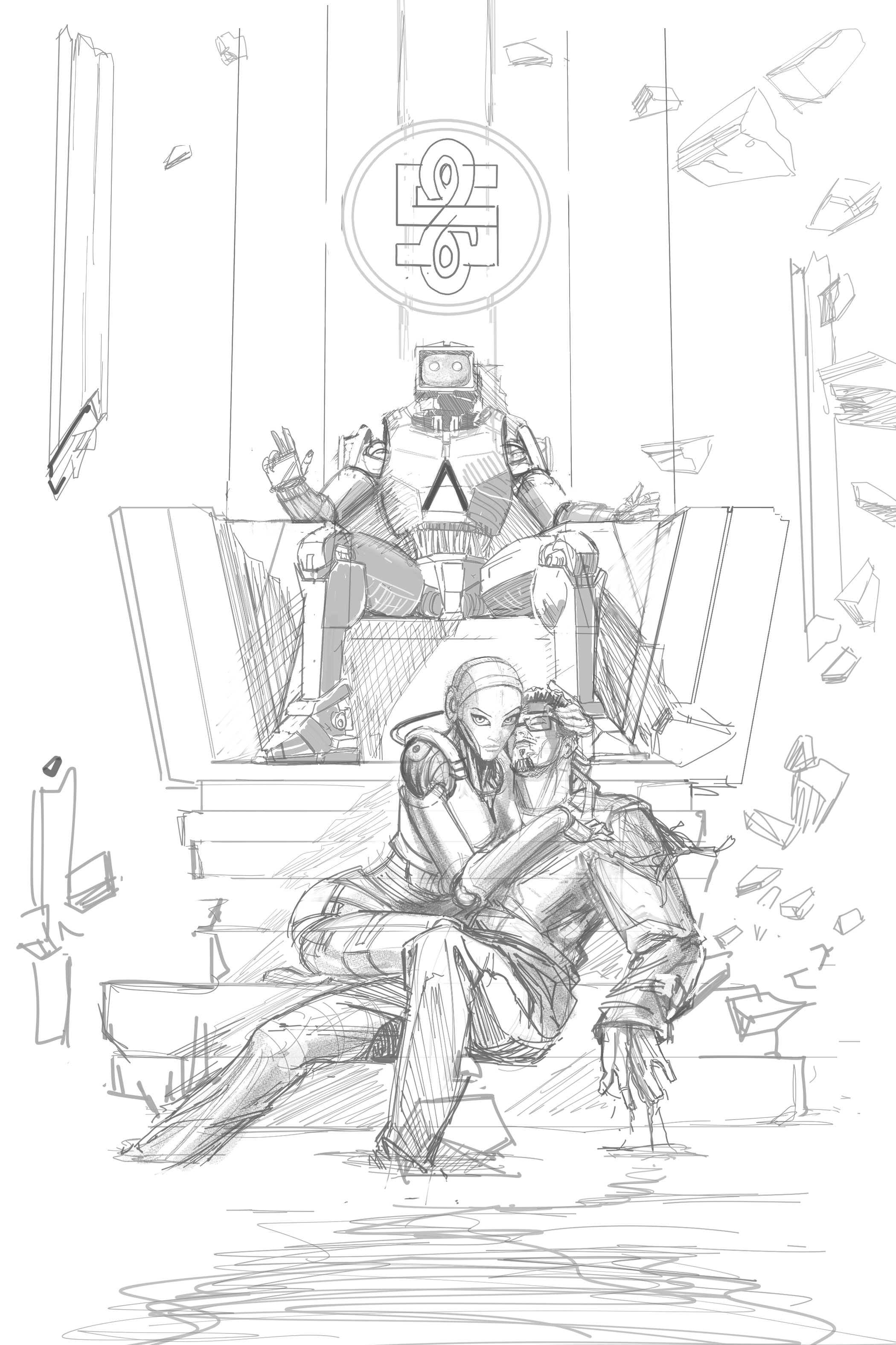 atm throne Thalia holding Kai rough pencils 2.jpg