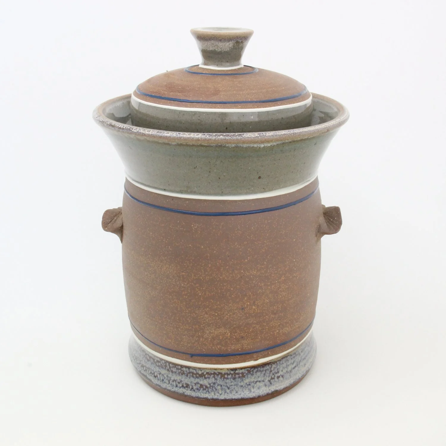 2 Liter Fermentation Crock w/water lock seal