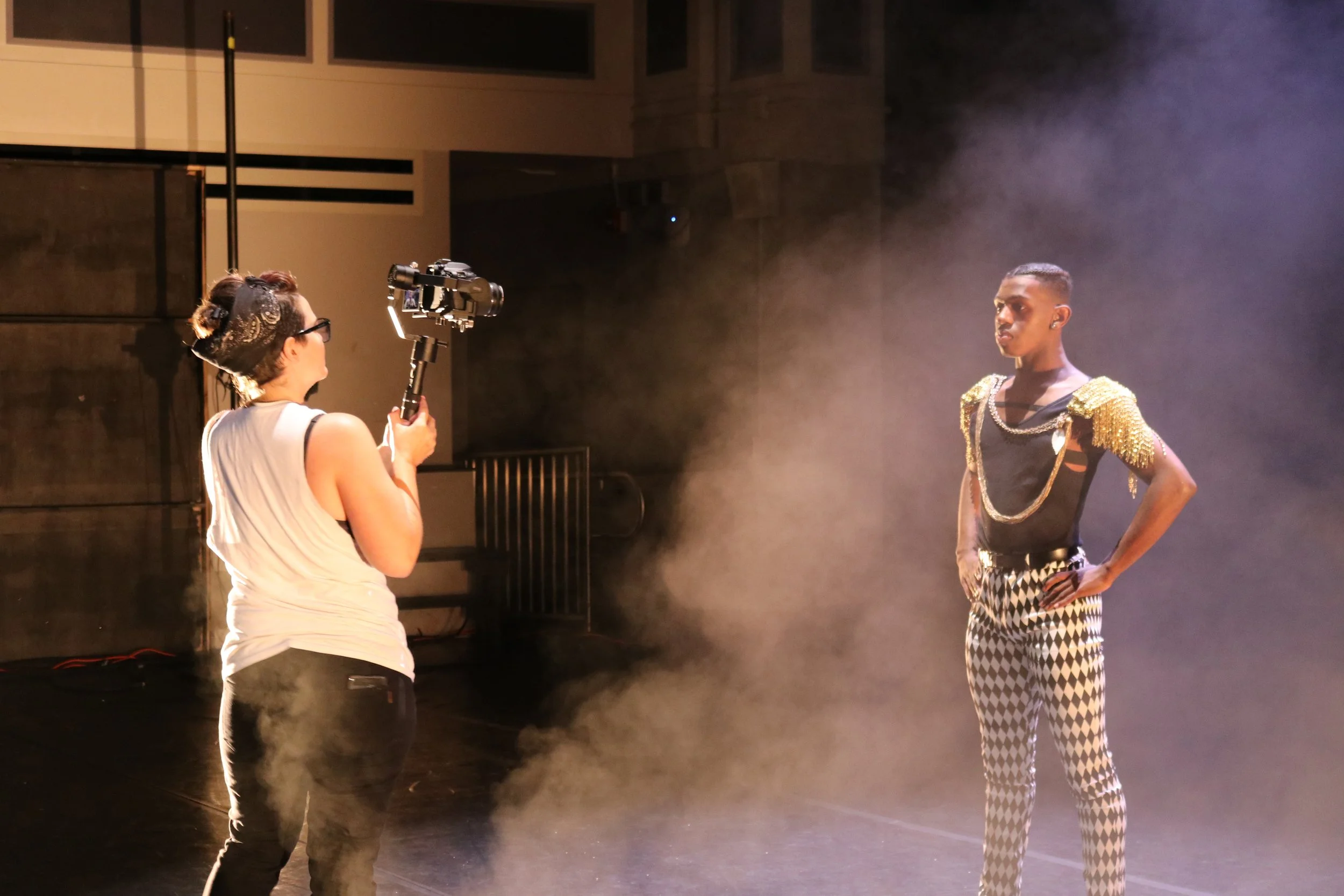 Sarah Filming Minylan.JPG