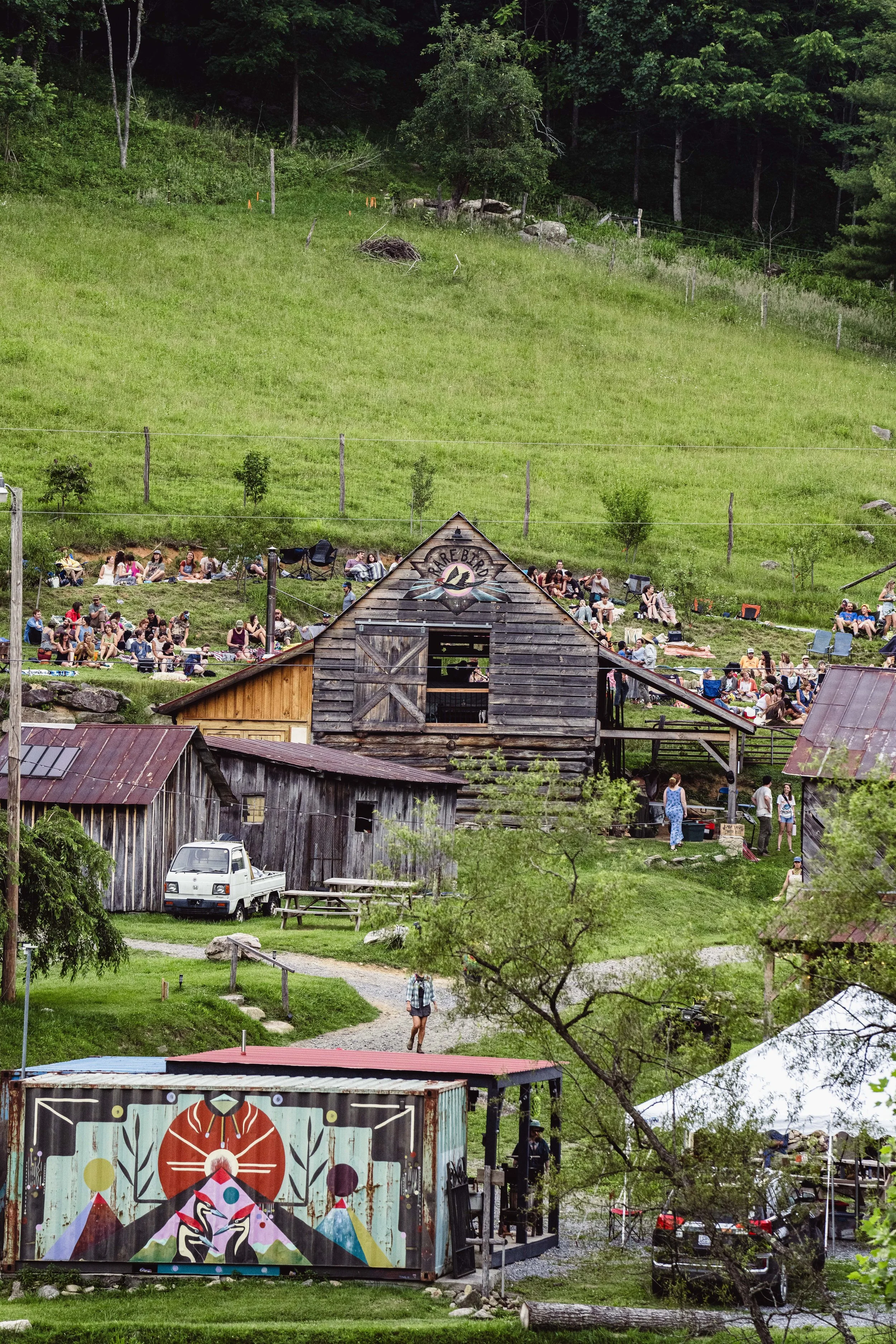 Fiasco Media Rarebird Farms Spring Creek North Carolina Madison County Lightning Bug Fest Nick Shoulders Festival Outdoors Barn Music Mountains-268.jpg