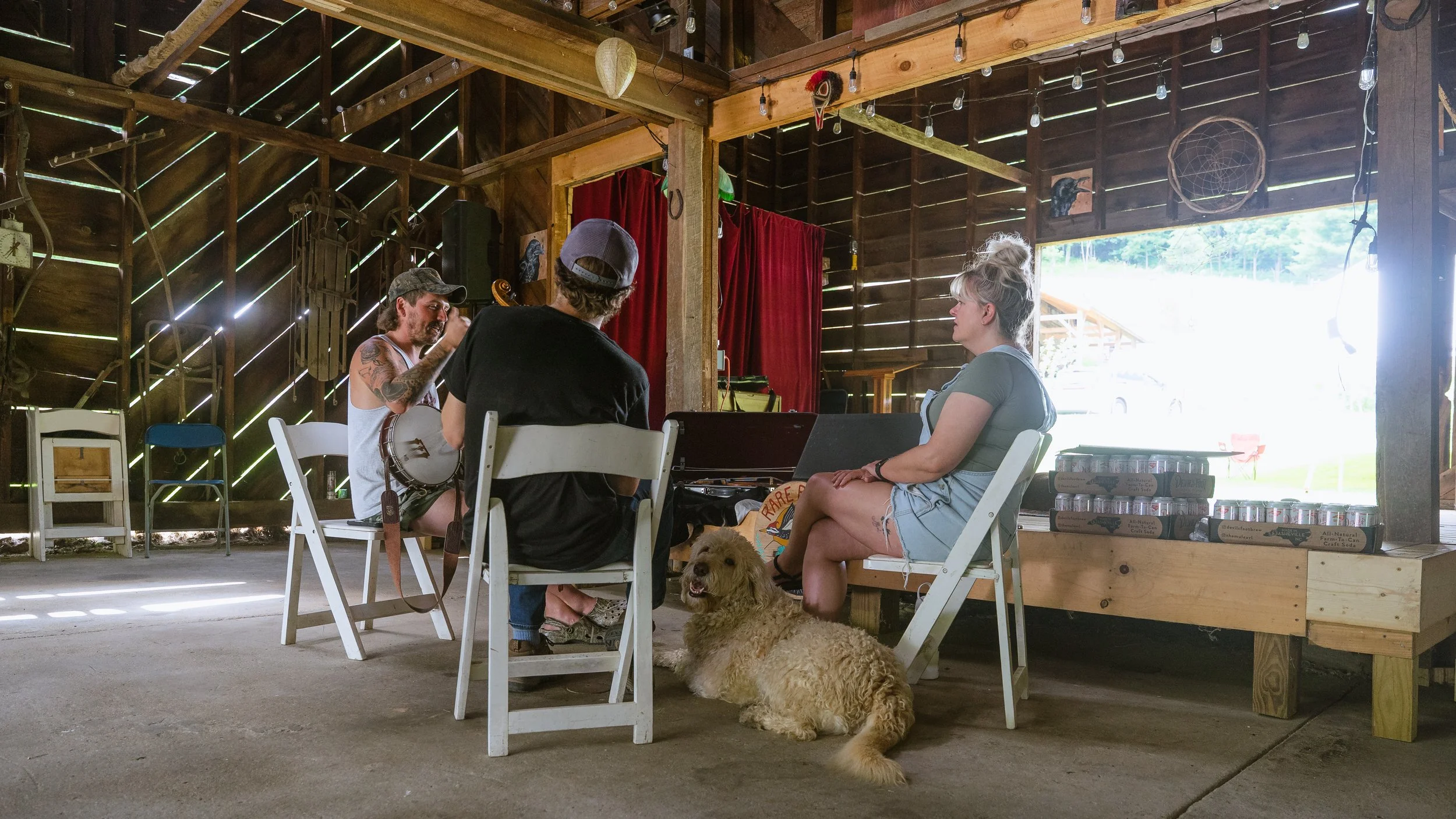 Fiasco Media Rarebird Farms Spring Creek North Carolina Madison County Lightning Bug Fest Nick Shoulders Festival Outdoors Barn Music Mountains Day 1-1.jpg