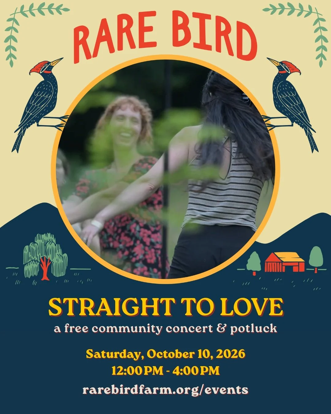 Straight to Love Community Potluck + Concert