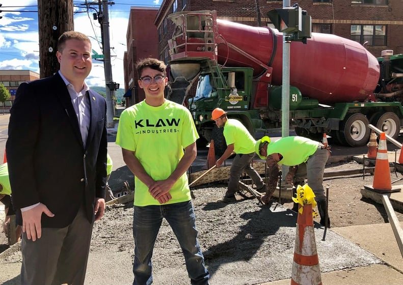 Jacob with Mayor Kraham from Binghamton.jpeg