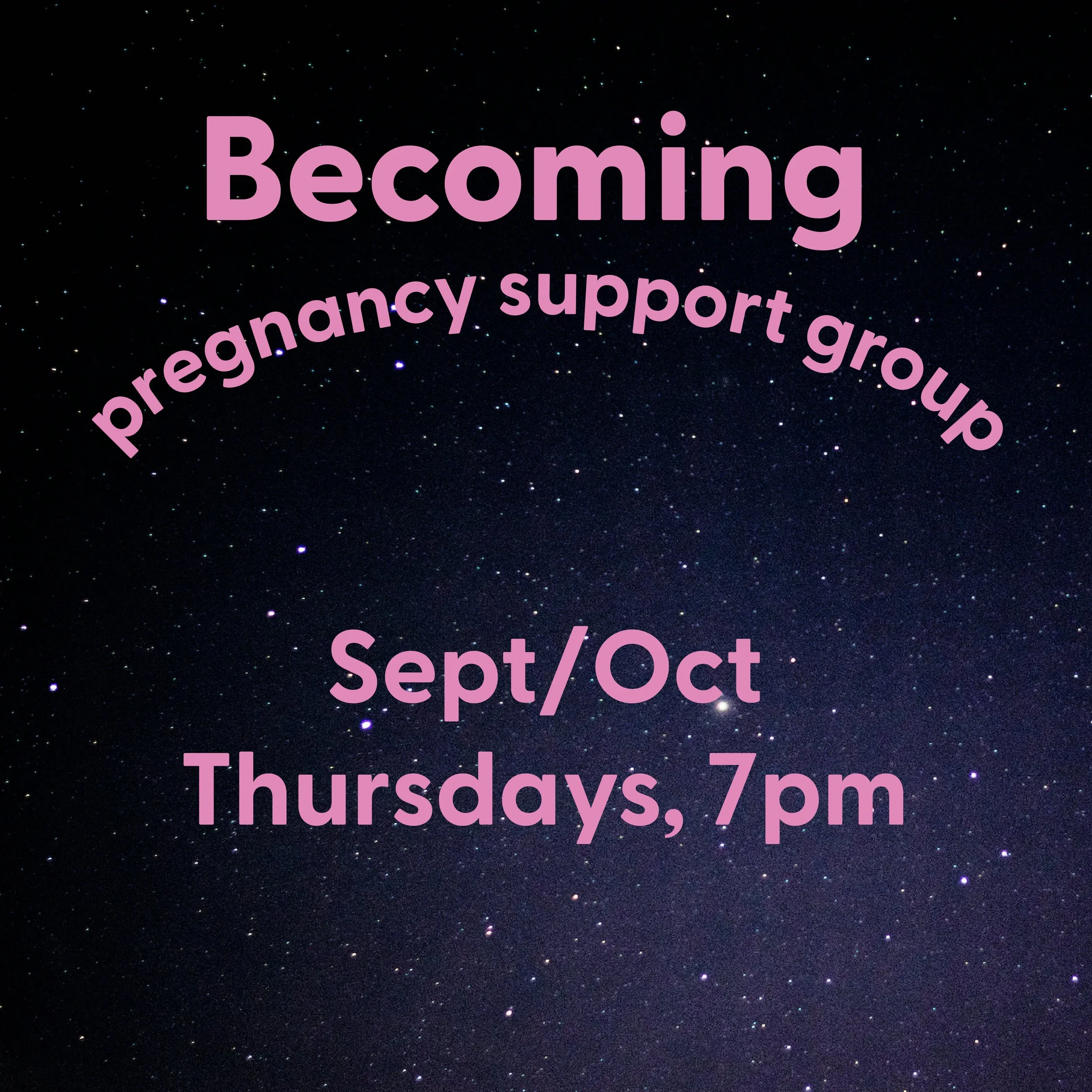 September/October Pregnancy Circle