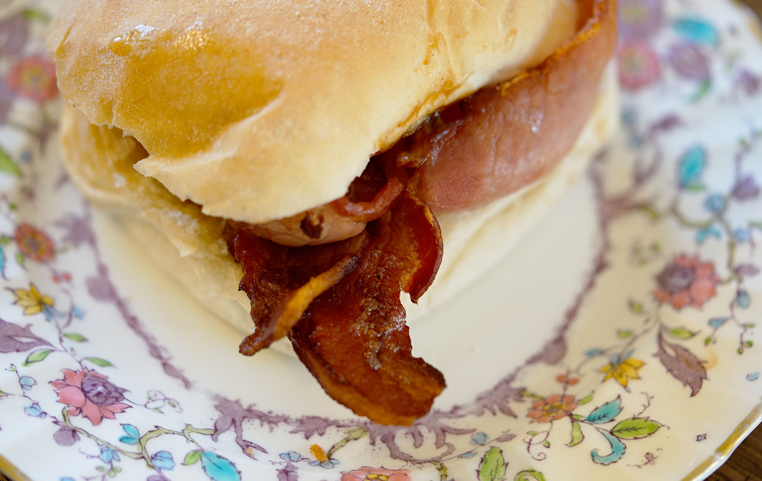 Locally sourced bacon