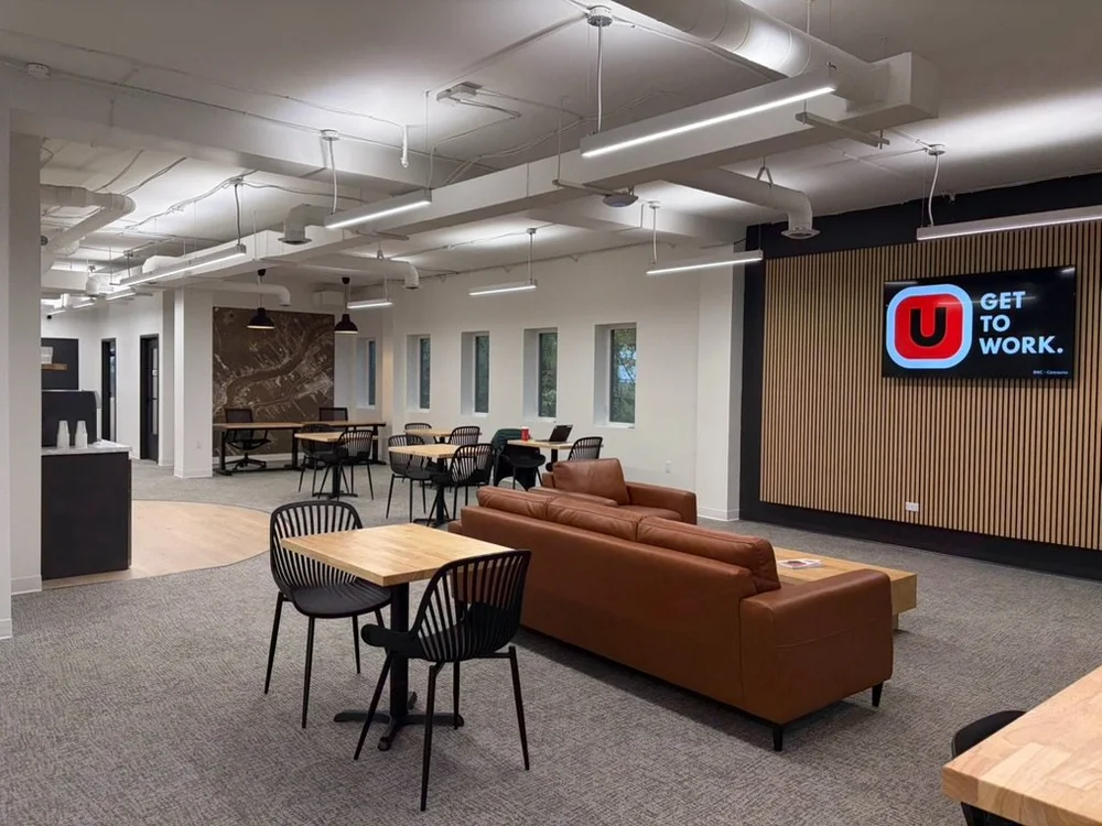 Lounge seating in the Concourse
