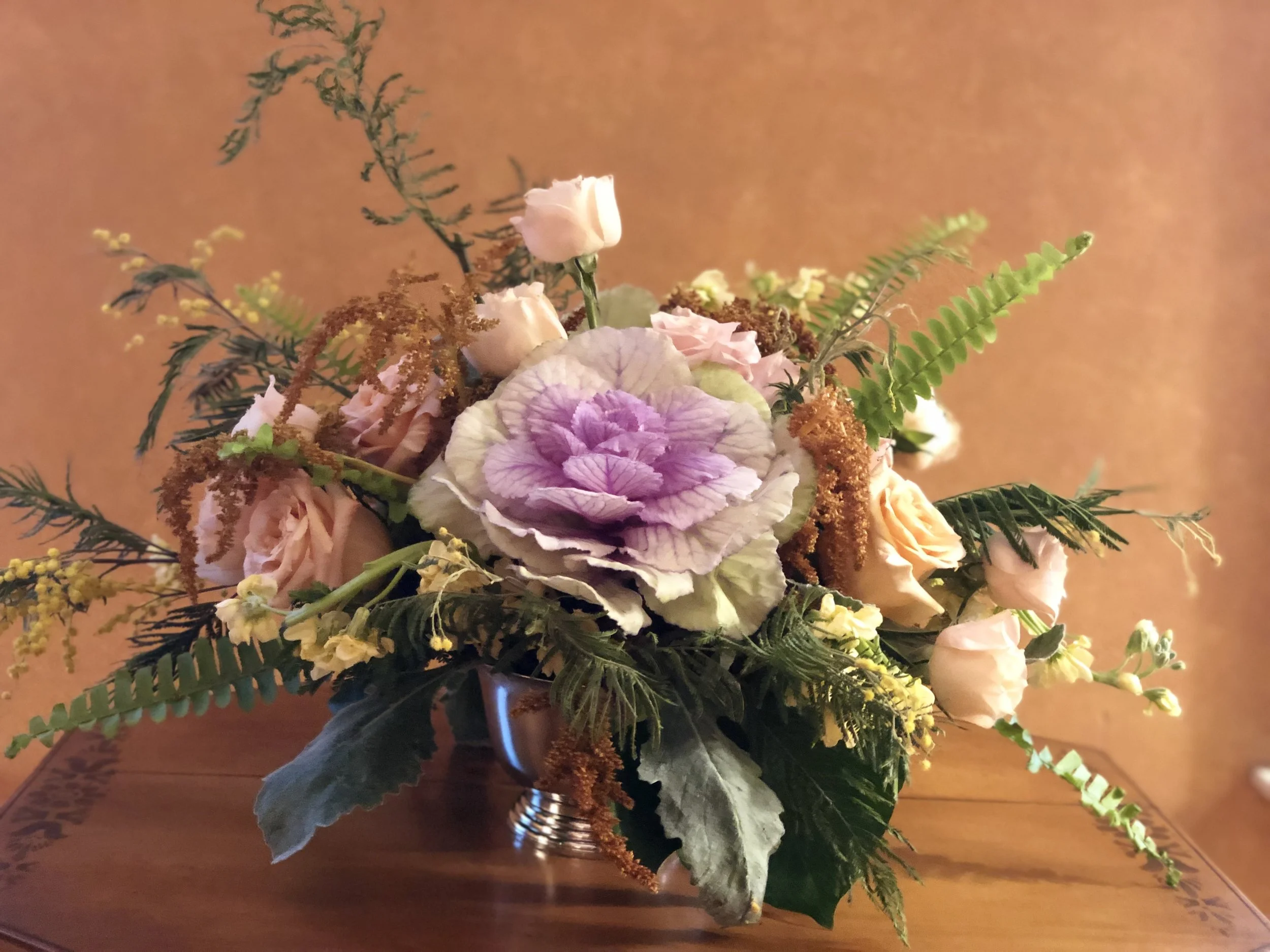 Centerpiece by Grapewood Florals