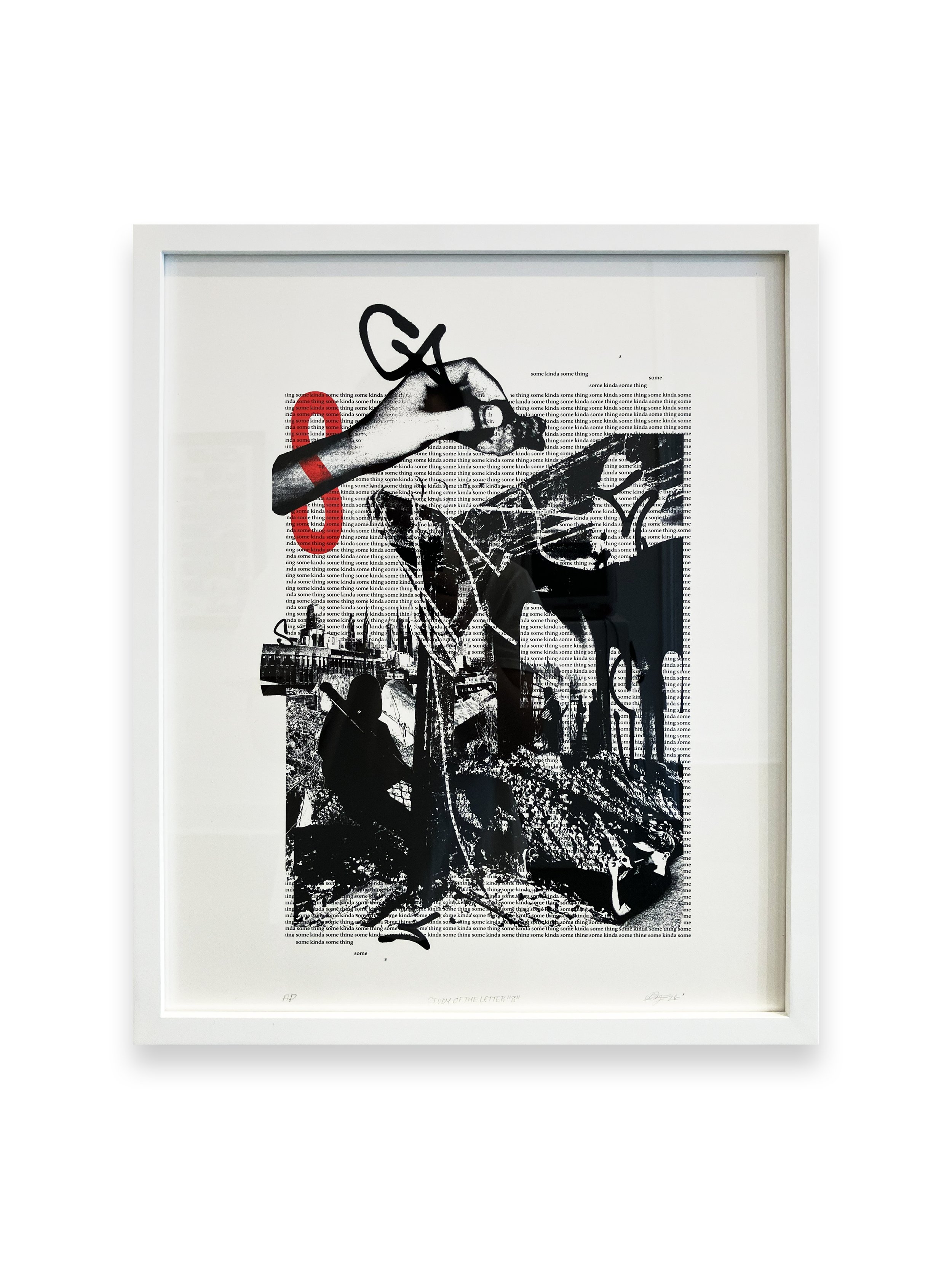 Study of the letter “S” (AP), Devin Fitchwell