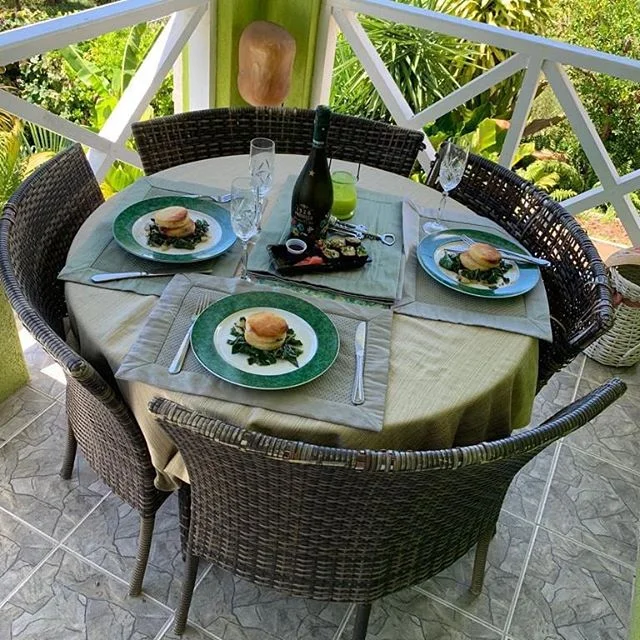 We're having #veganbrunch in #barbados! 🇧🇧 On the menu is bammy which is made from #cassava, sauteed spinach and #rawvegan #sushi from our friends at #lightbodyholistic. Swipe to see all the #vegantings

What are some of your favorite #internationa