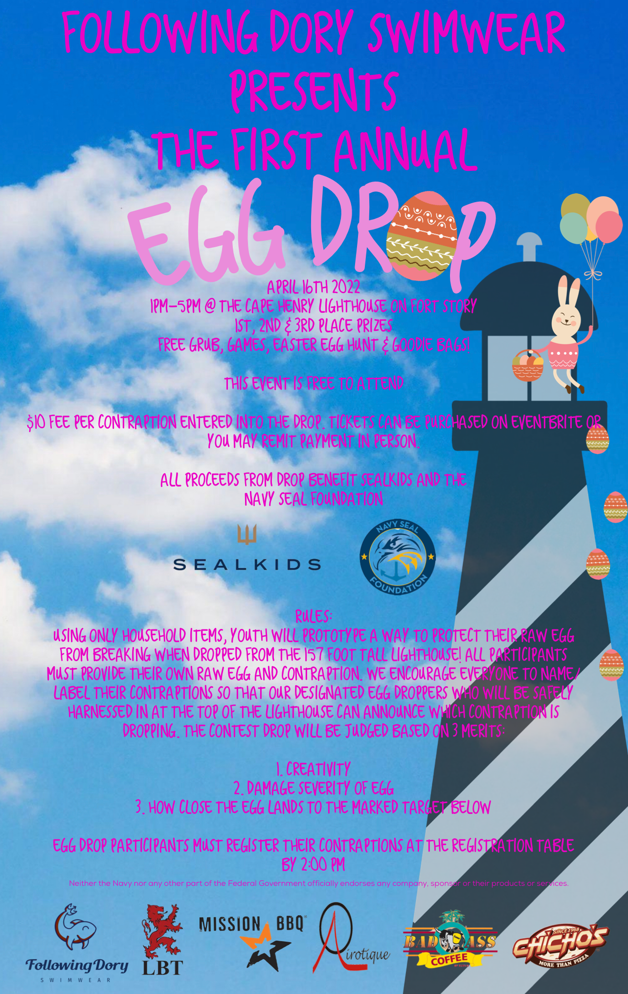 FDS 1st Annual Easter EGG DROP! 2022