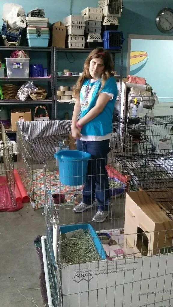 Volunteer at Rabbit Rescue.jpg