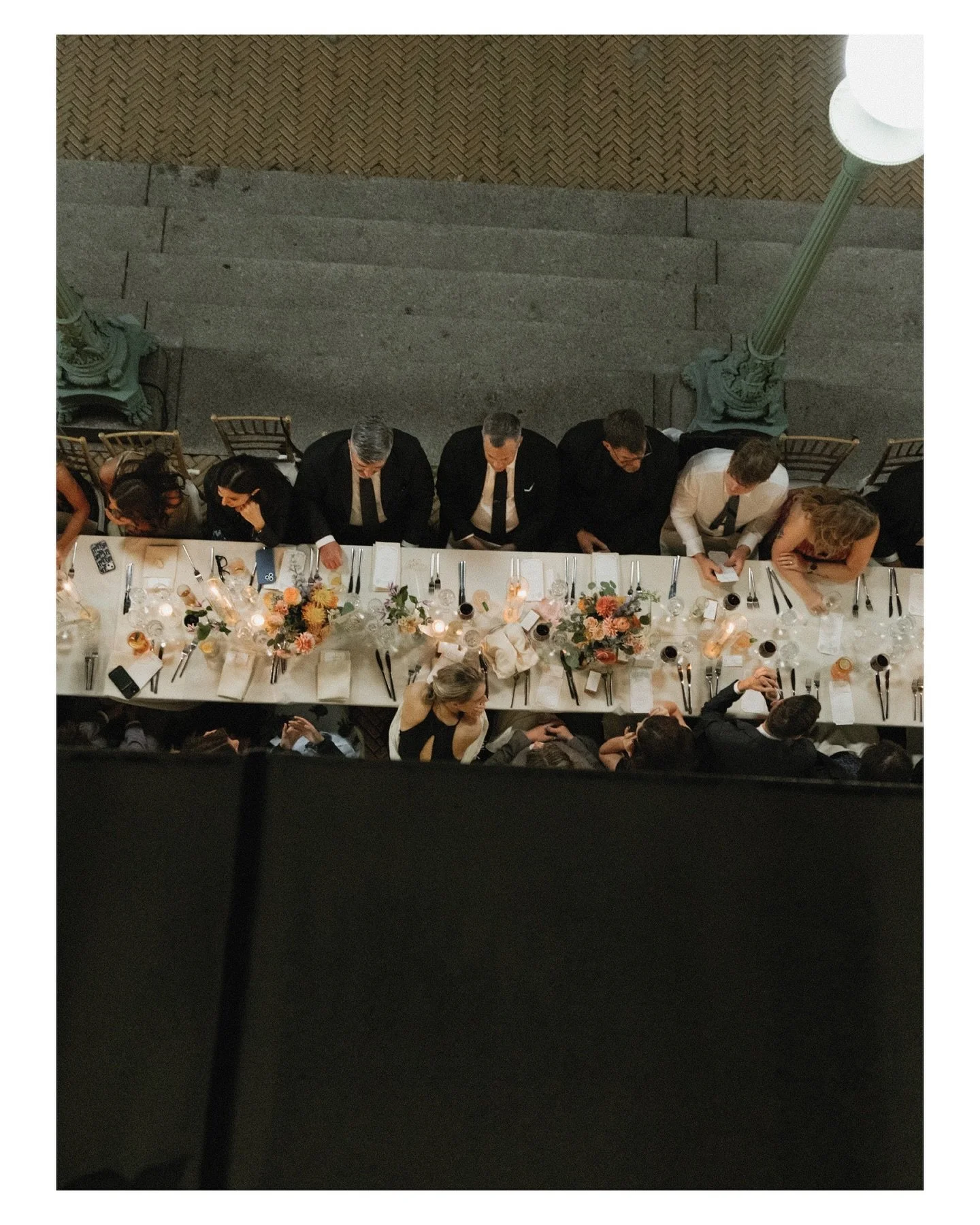 a long table feast at the boathouse for tiana + gibson 🕯️
 
vendor team: 
 
photo: @marilynlamannaphoto 
2nd: @clairepaisleyphoto 
venue/catering: @purslaneattheboathouse 
planning: @thedayofcompany 
dj: @ntweddingdjs 
florals: @everwild_blooms