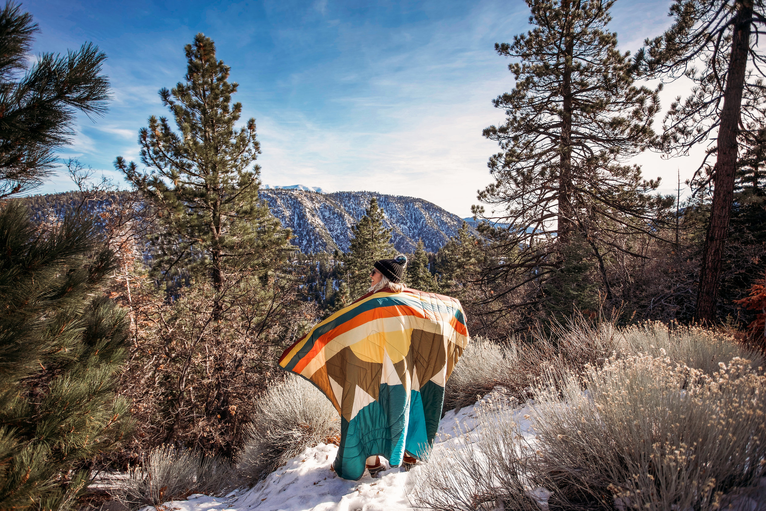 Monadock Outdoor Pillow Blanket