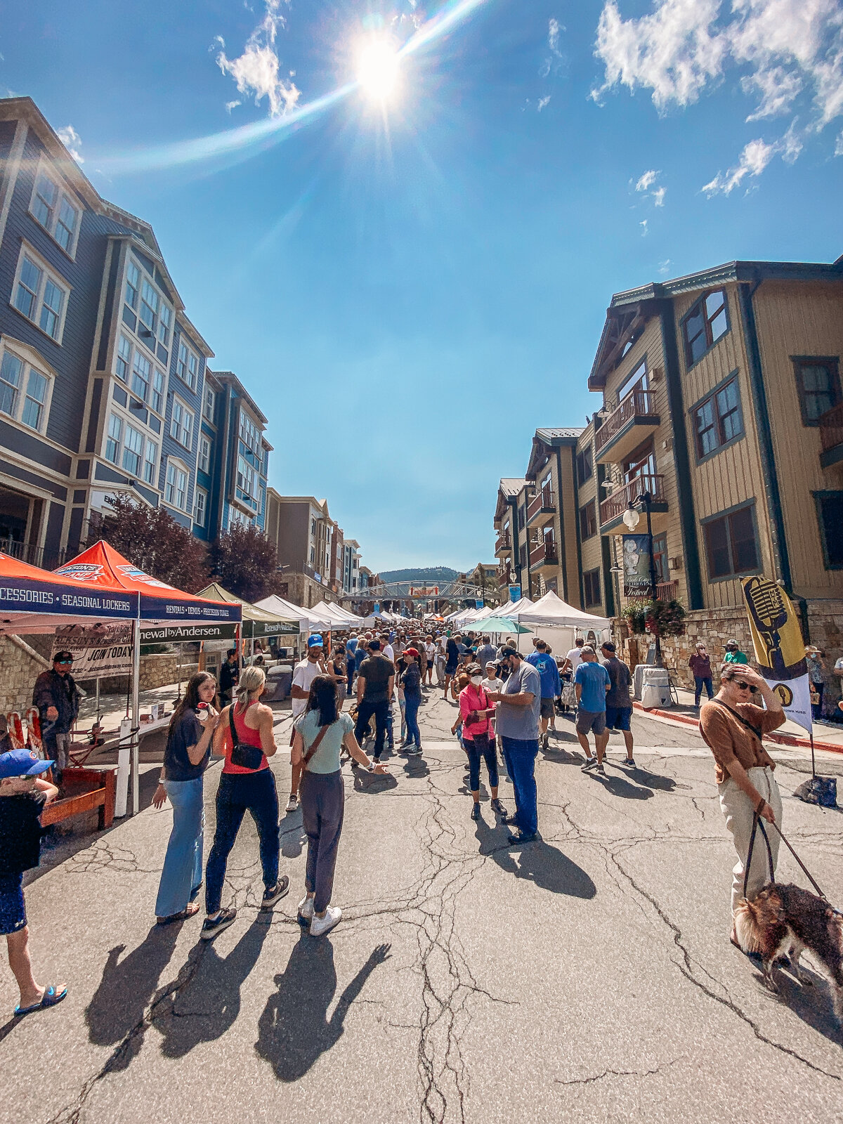 Sunday Market in Park City, UT