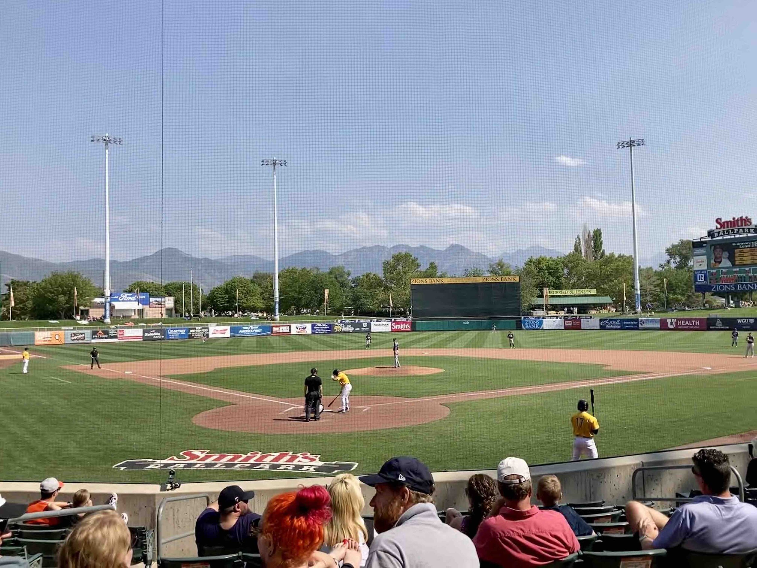 Salt Lake City Bees Baseball Game