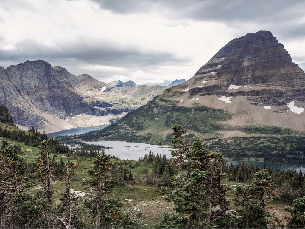 Hidden Lake Overlook hike, Glacier