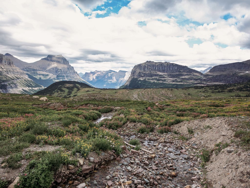 Hidden Lake Overlook hike, Glacier