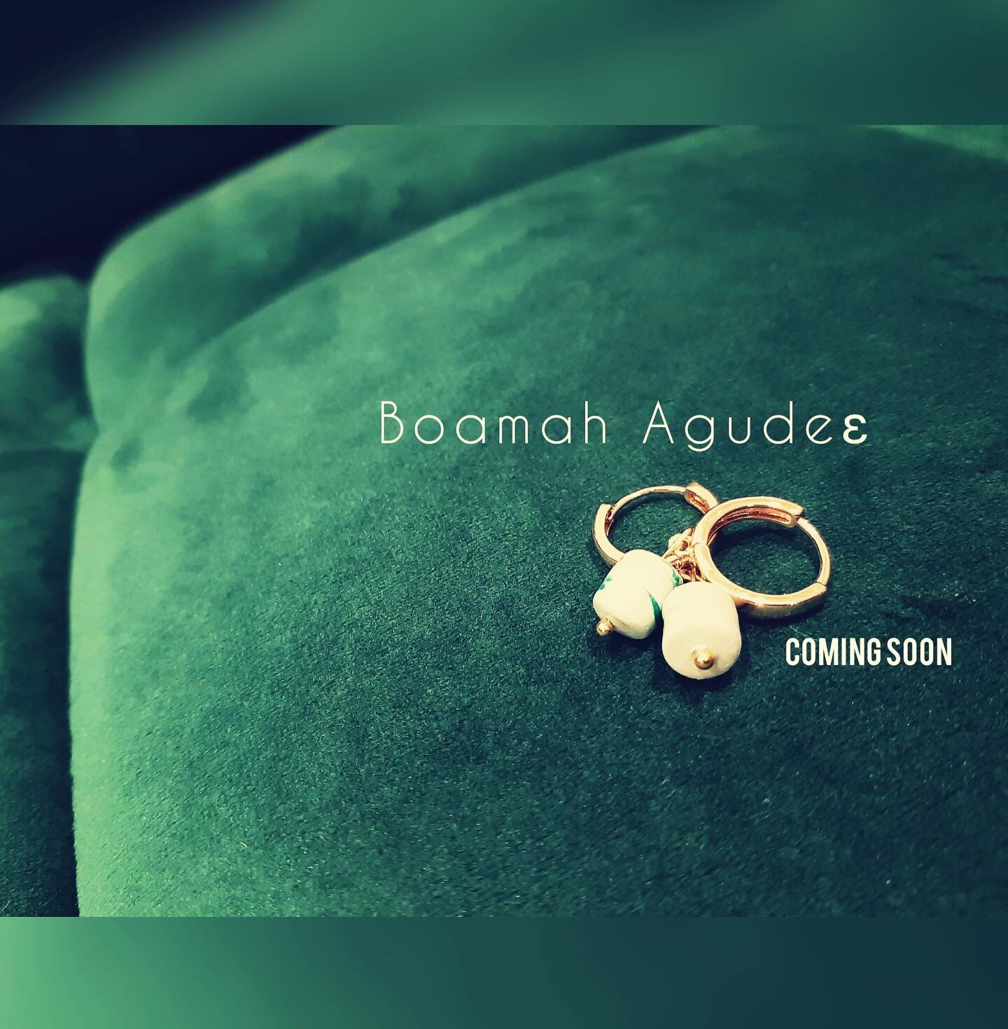 Boamah Agudeɛ [Jewellery]
Handmade porcelain earrings will be online soon.