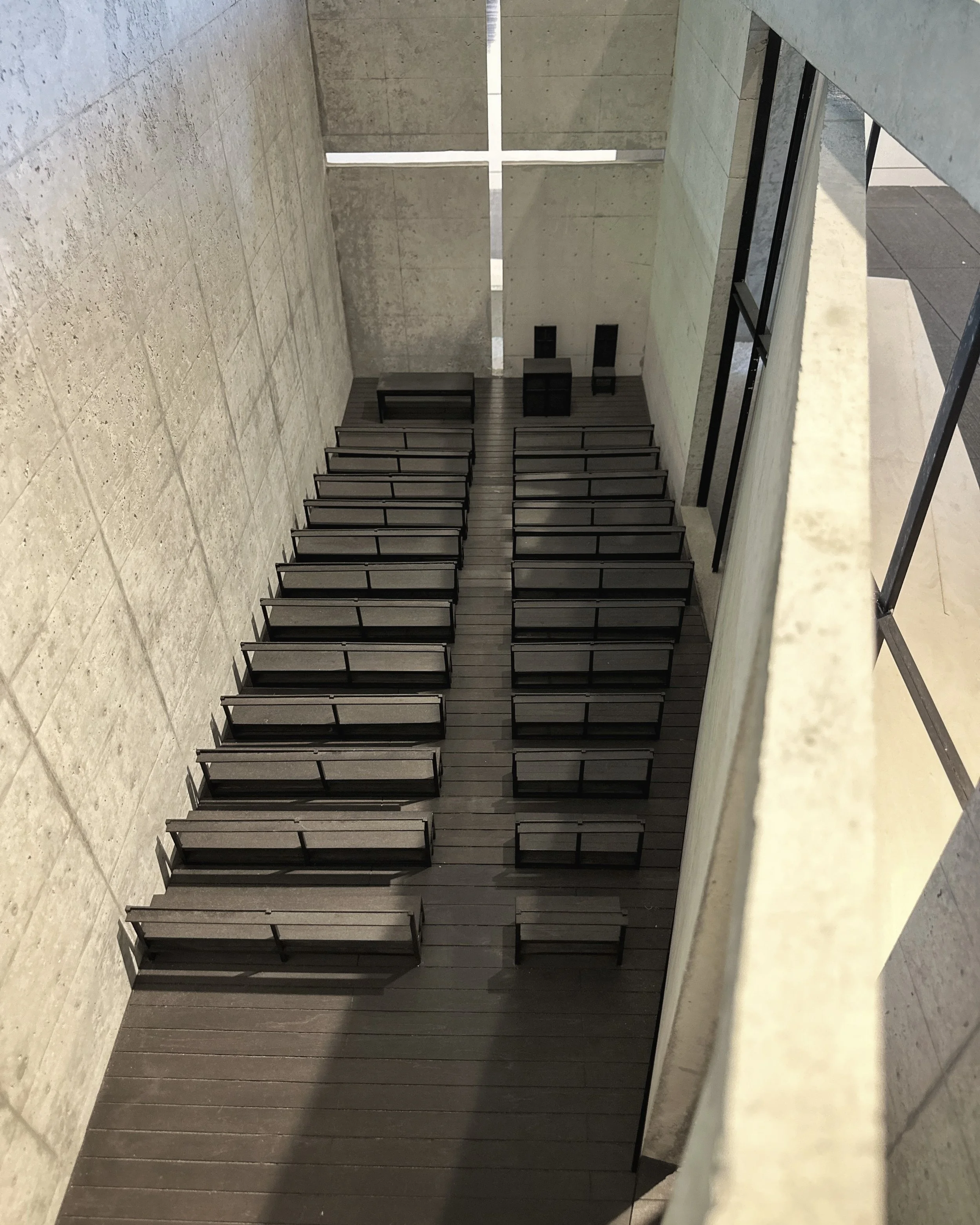 Church of the Light (Model at Hyogo Prefectural Museum of Art) - Tadao Ando (Kobe)