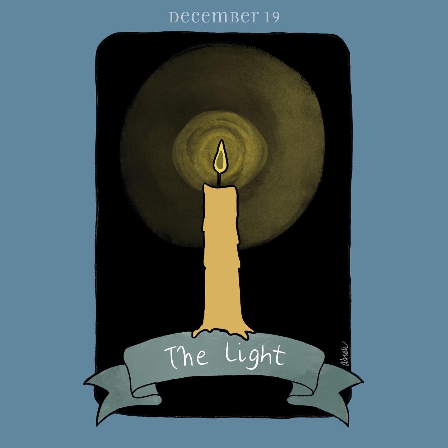 We all have a light. Let it shine. ❤️ #lightinthedarkness #holidaycountdown #candle #light #yourlight #december2023 #vermontartist