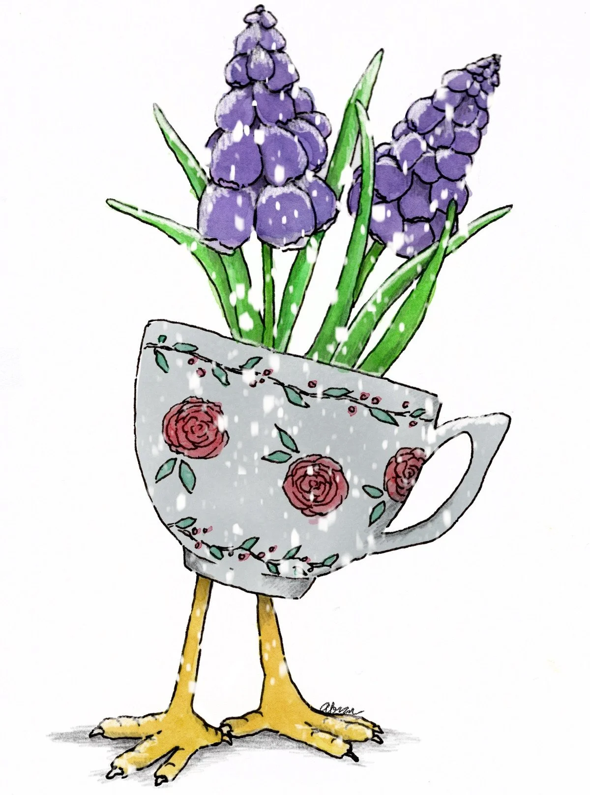 Oh, April, you never cease to disappoint. 

#vermontweather #spring #moresnow #vermontartist