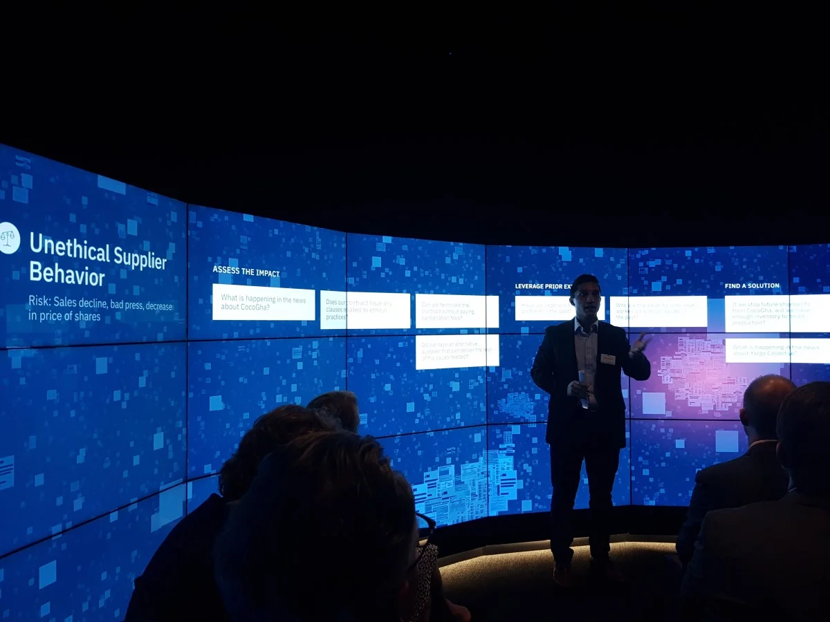 Ethics play an important role in IBM’s vision on AI.