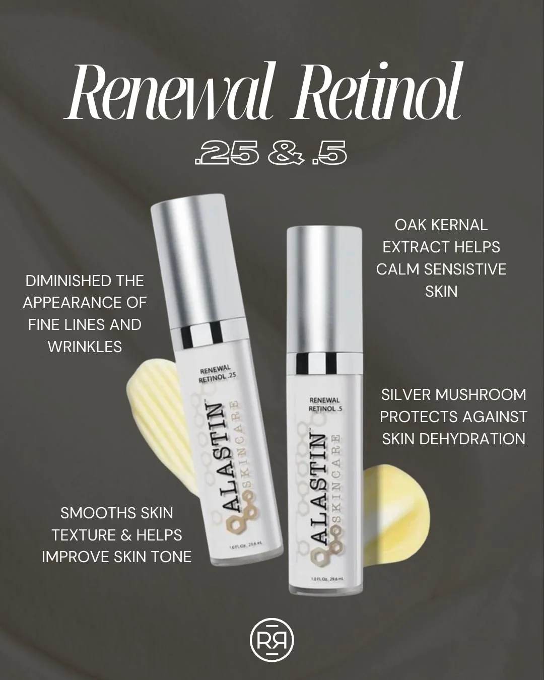 We love @alastinskincare Retinol Renewal and here&rsquo;s why 😍 

Unlike traditional retinol formulas, this one is packed with powerhouse ingredients like oak kernel extract and silver mushroom to help soothe and protect your skin&mdash;meaning less