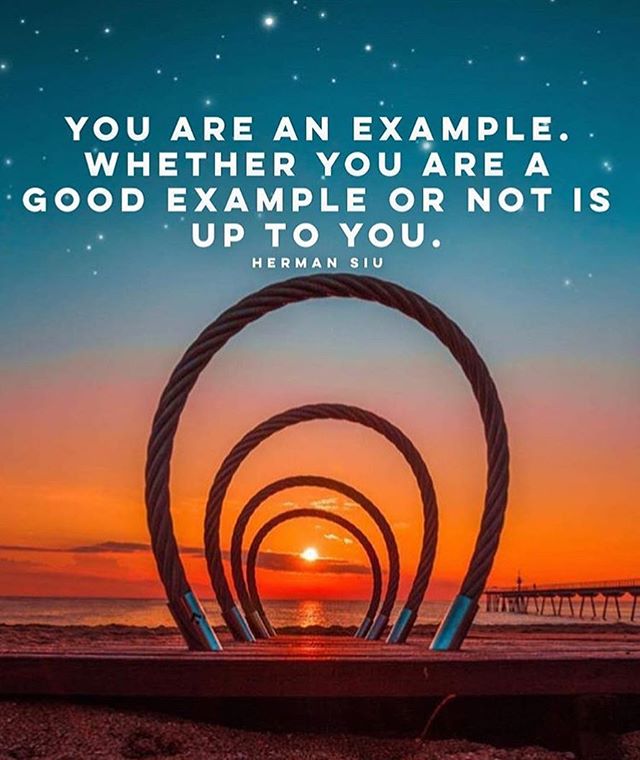 You are an example 🙏🏻