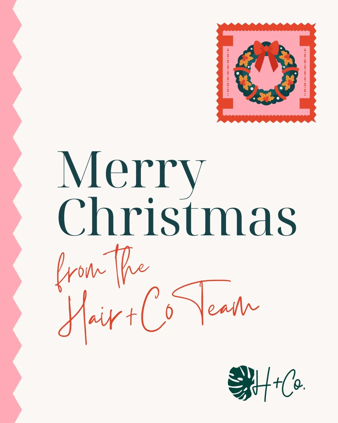 Merry Christmas from all of us at Hair+Co!
❄ We can&rsquo;t wait to see you again soon and hear all about your holiday celebrations!
.
.
.
#pensacola #downtownpensacola #pensacolahair #pensacolahairstylist #pensacolahairsalon