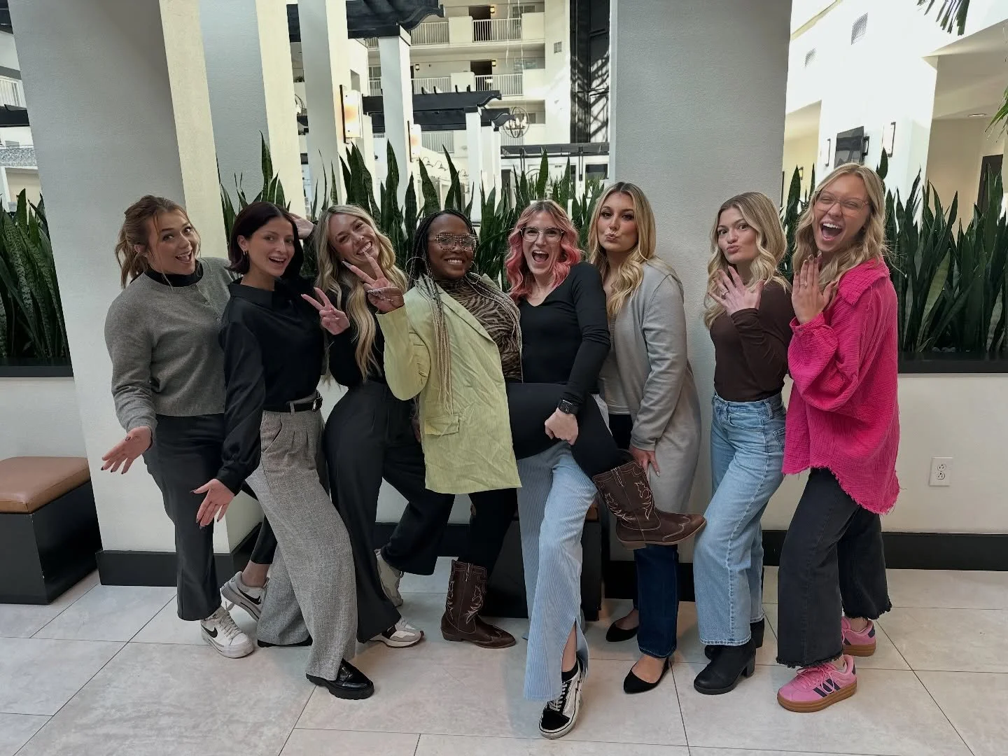 Education days are our favorite days ✨
Our team spent time sharpening our cut + color skills&mdash;learning, laughing, and leveling up together.
Because when we invest in continued education, our clients get the very best every time they sit in our c
