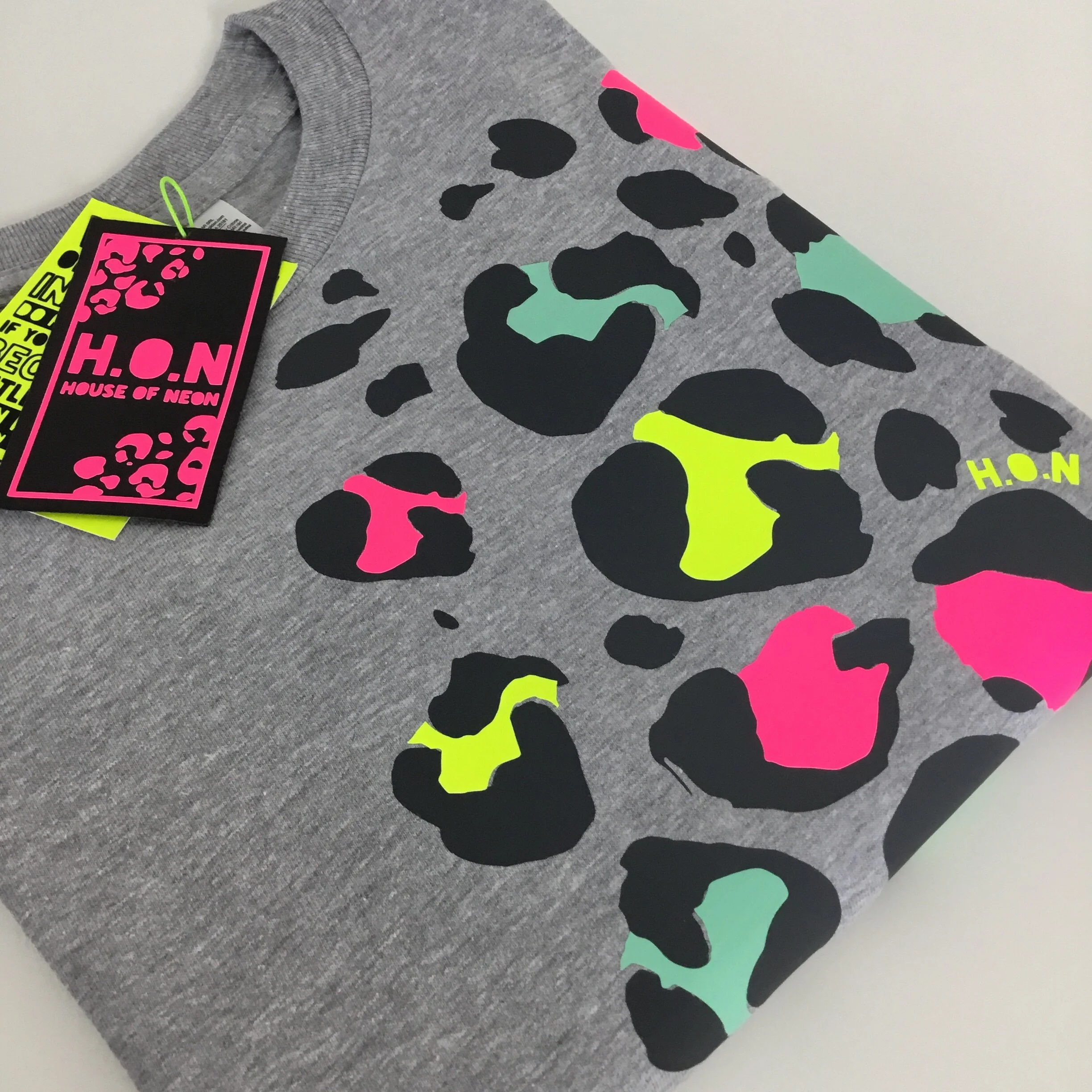 neon t shirt designs