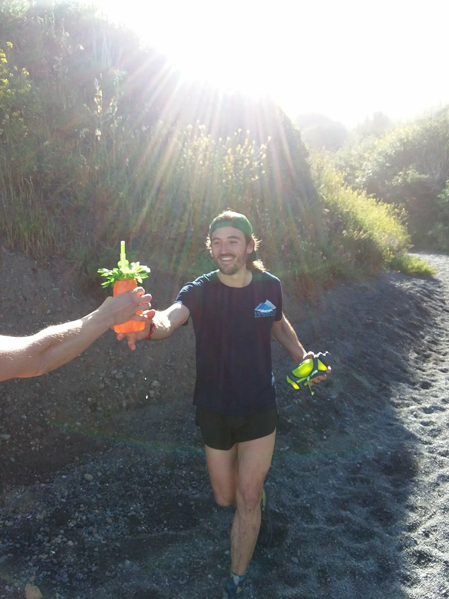 The amount of clothing on that outstretched arm is precisely how much clothing the rest of that body had on.