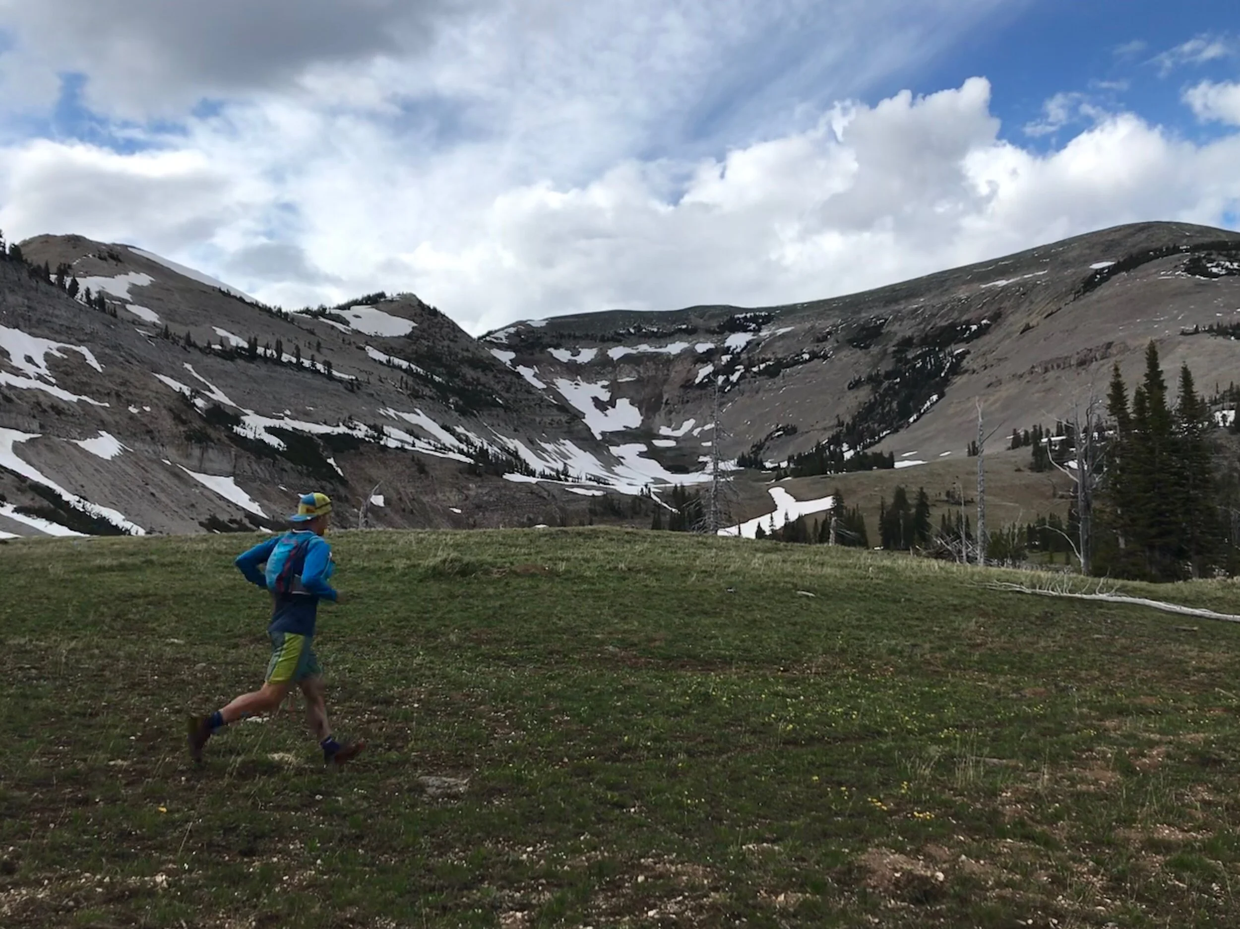 Heading home after going over Big Horn Pass