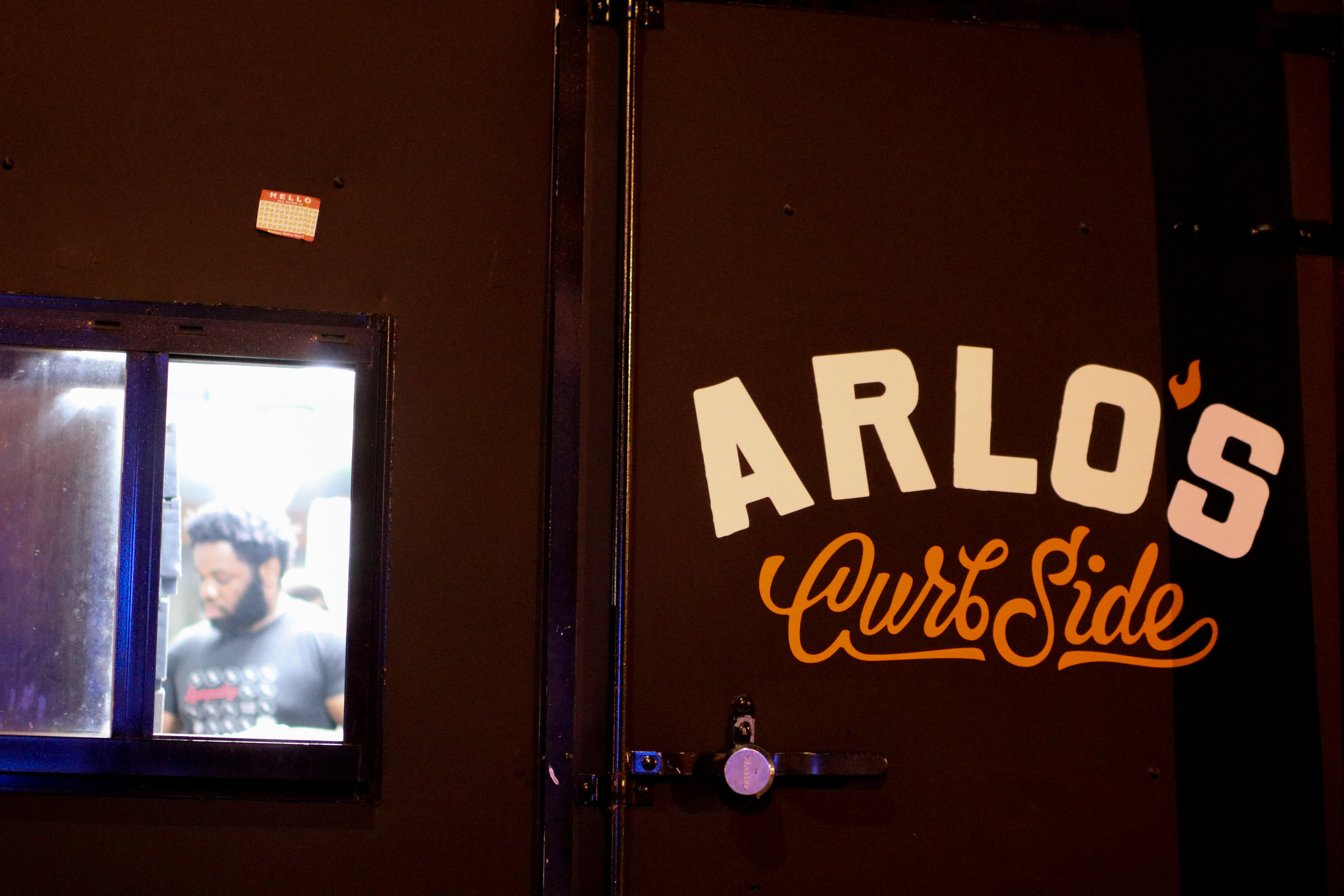 Arlo’s Curbside Kitchen, a plant-based food truck serving comfort food right outside of Cheer Up Charlies.