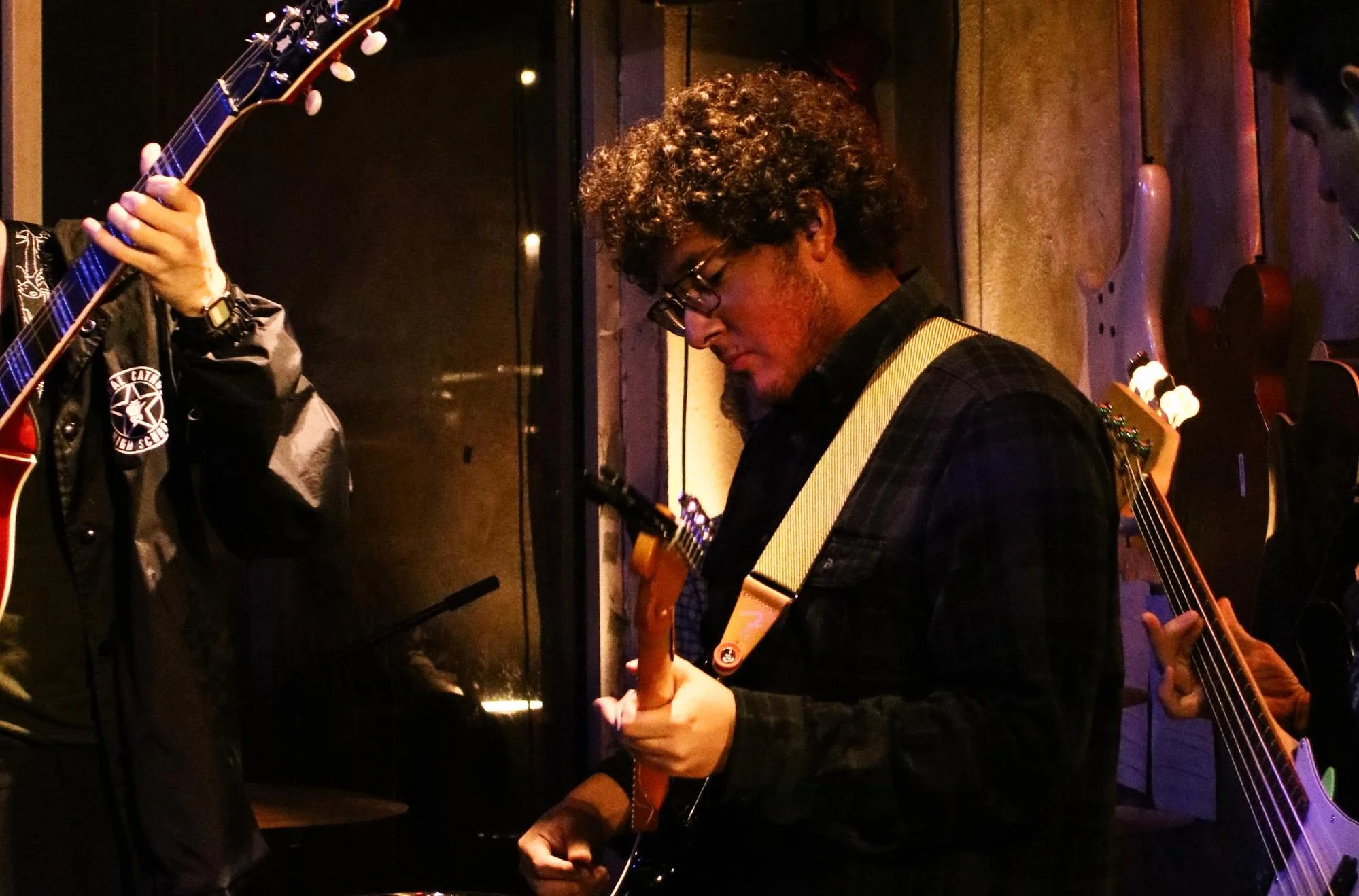 Guitarist Ricky Olivares