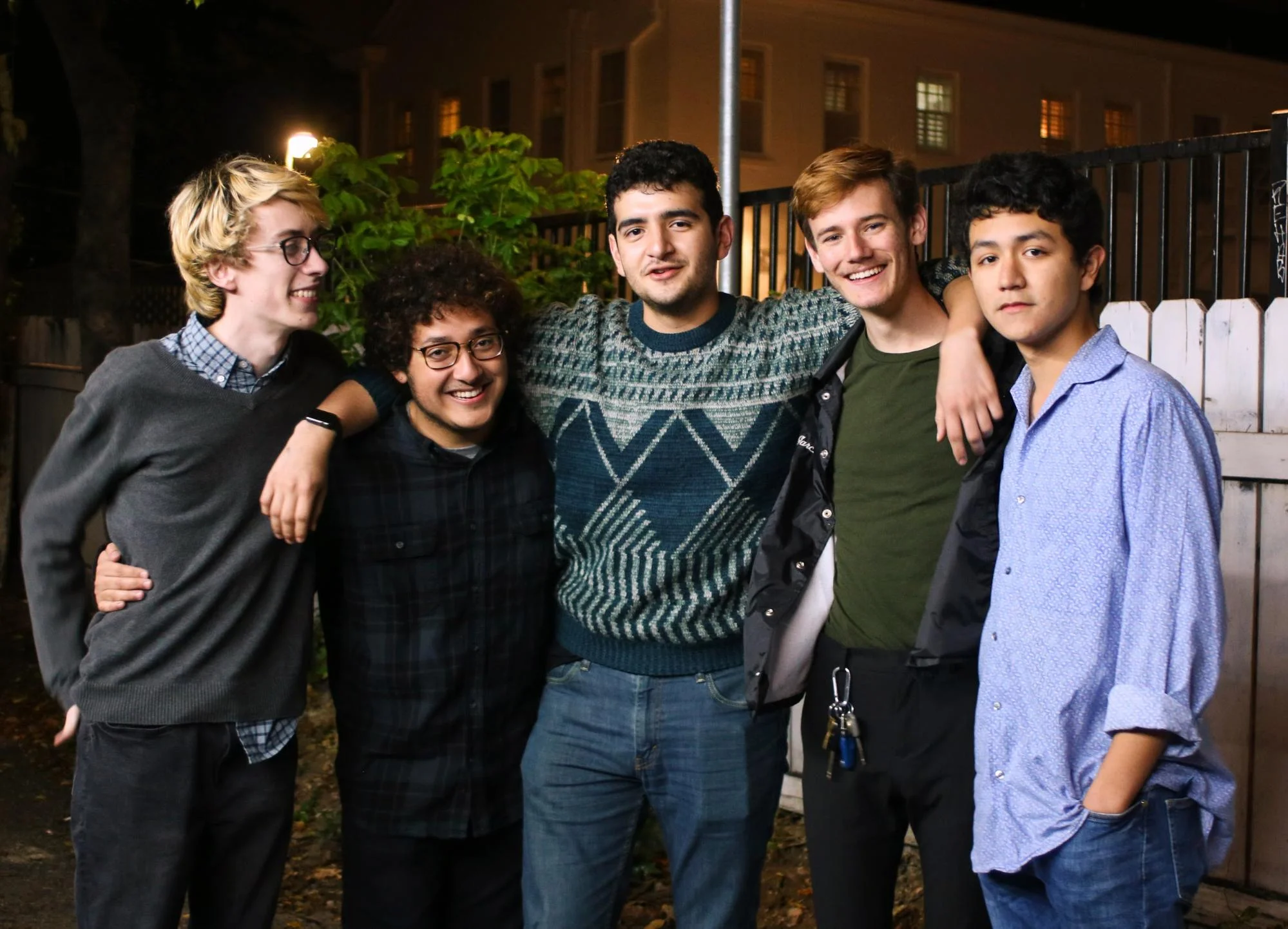 Left to Right: Mark Fountain, Ricky Olivares, Dominic Gomez, Andrés Garcia, Marco Martinez