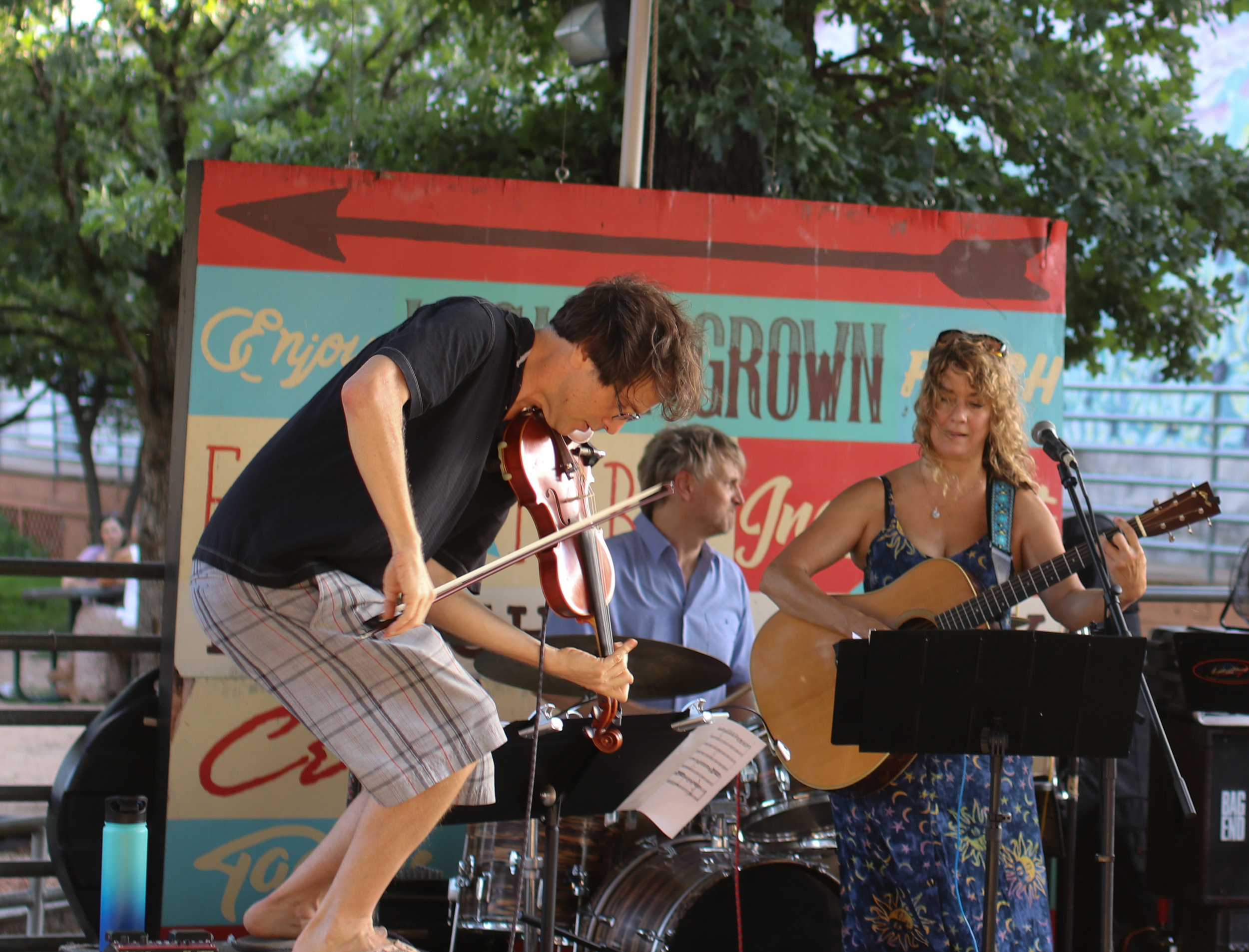 Will Taylor with Strings Attached at Central Market