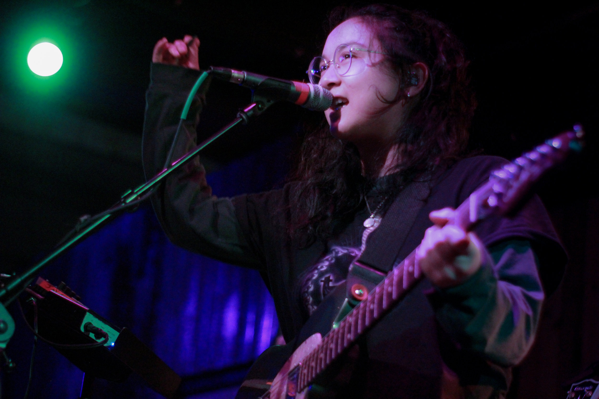  Jay Som rocks out during her Barracuda show on September 27 as part of her Anak Ko world tour. “Anak Ko” was her second album following the highly praised, “Everybody Works”. 