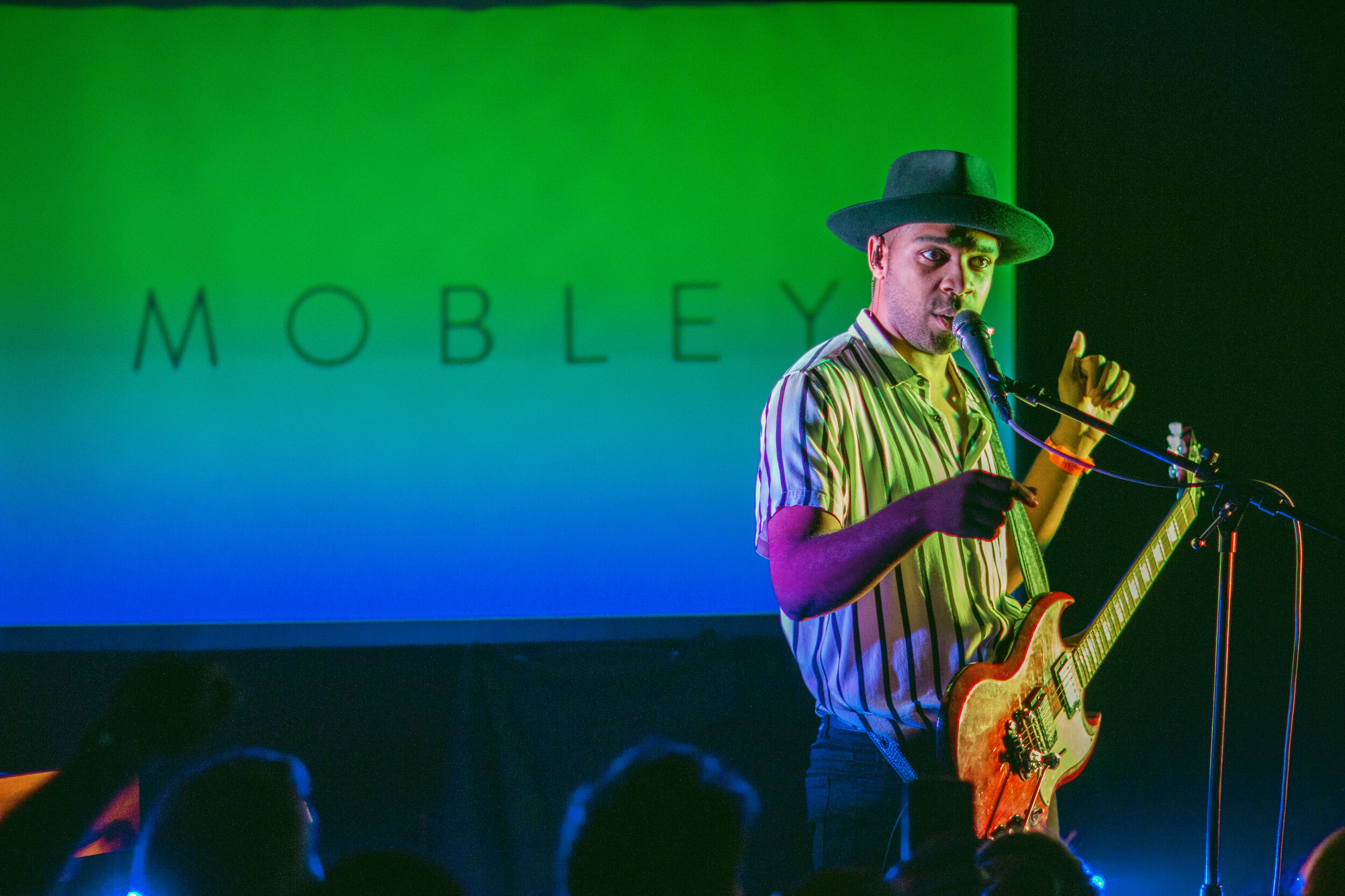  Mobley performs at Stubbs on Oct 11 following the first day of ACL weekend two. 