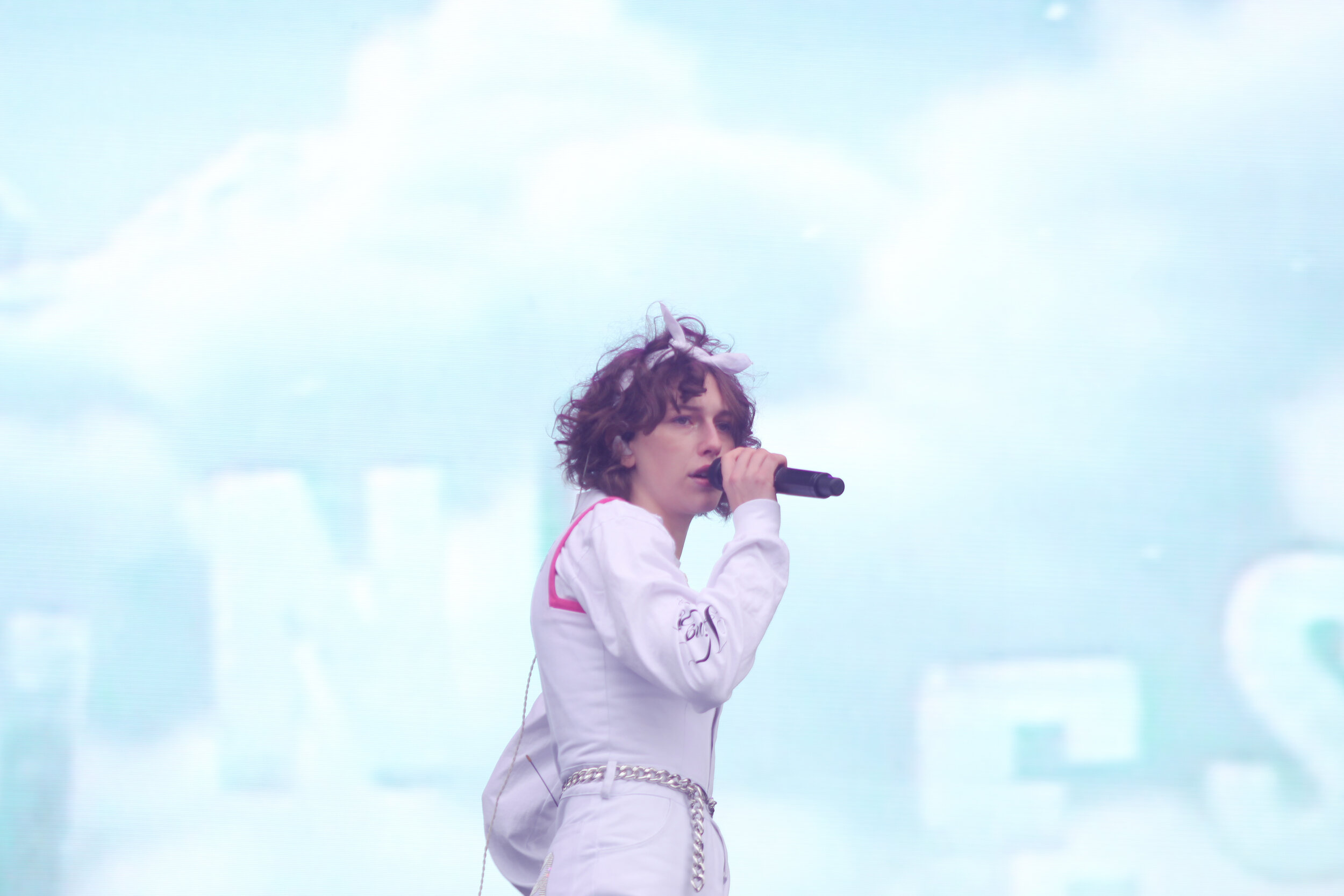 King Princess performs the first day of weekend two at Austin City Limits.