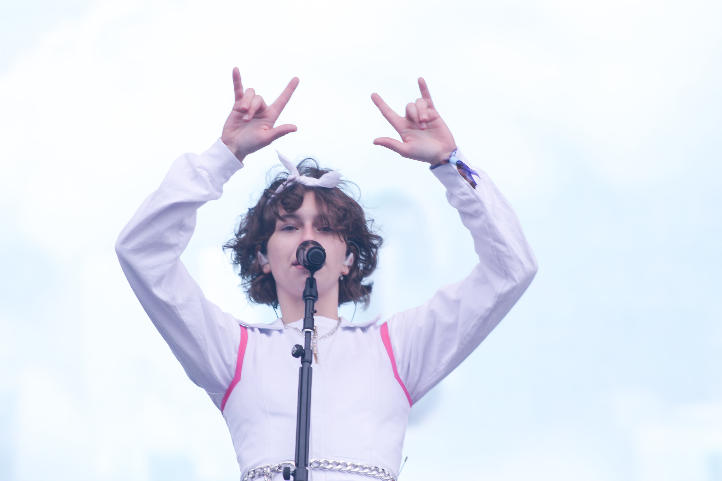 King Princess performs the first day of weekend two at Austin City Limits.