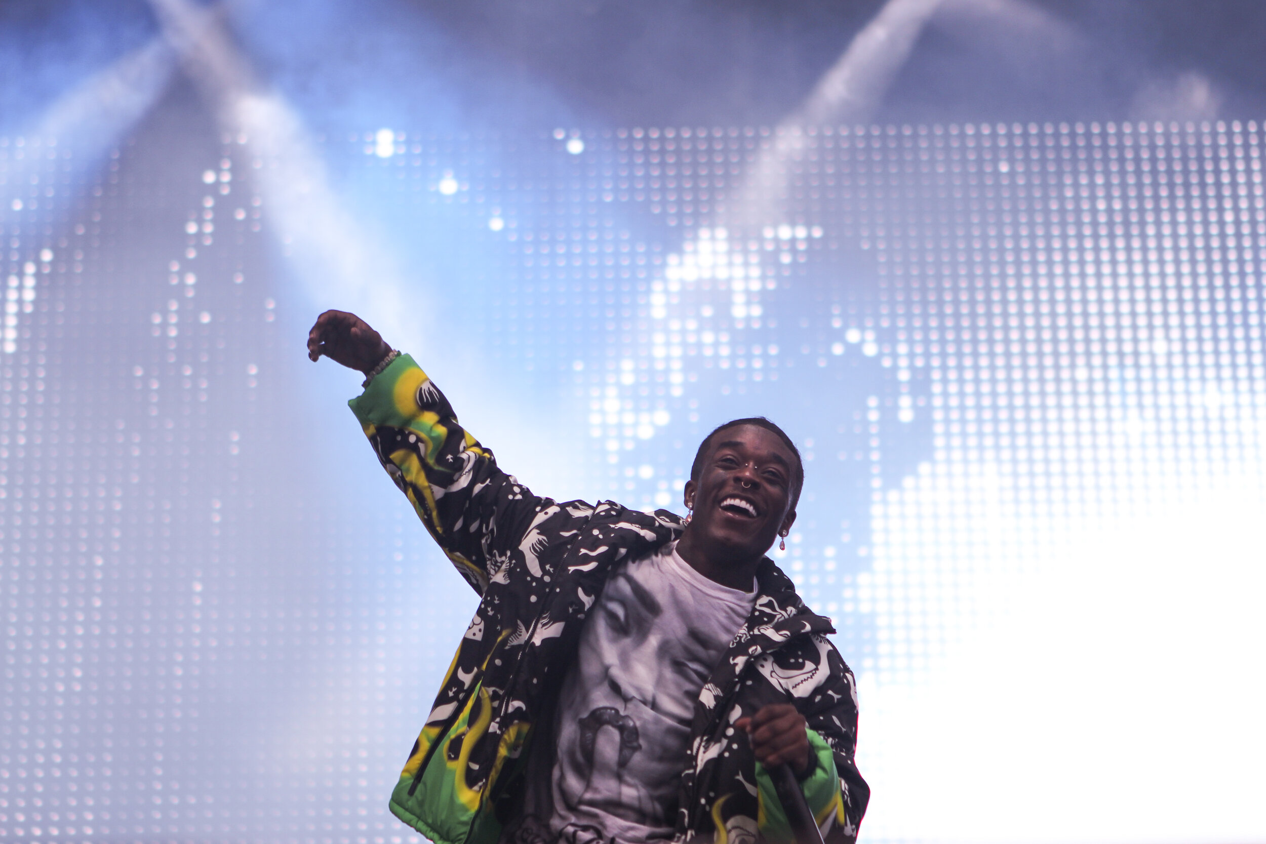 Lil Uzi Vert performs the first day of weekend two at Austin City Limits.