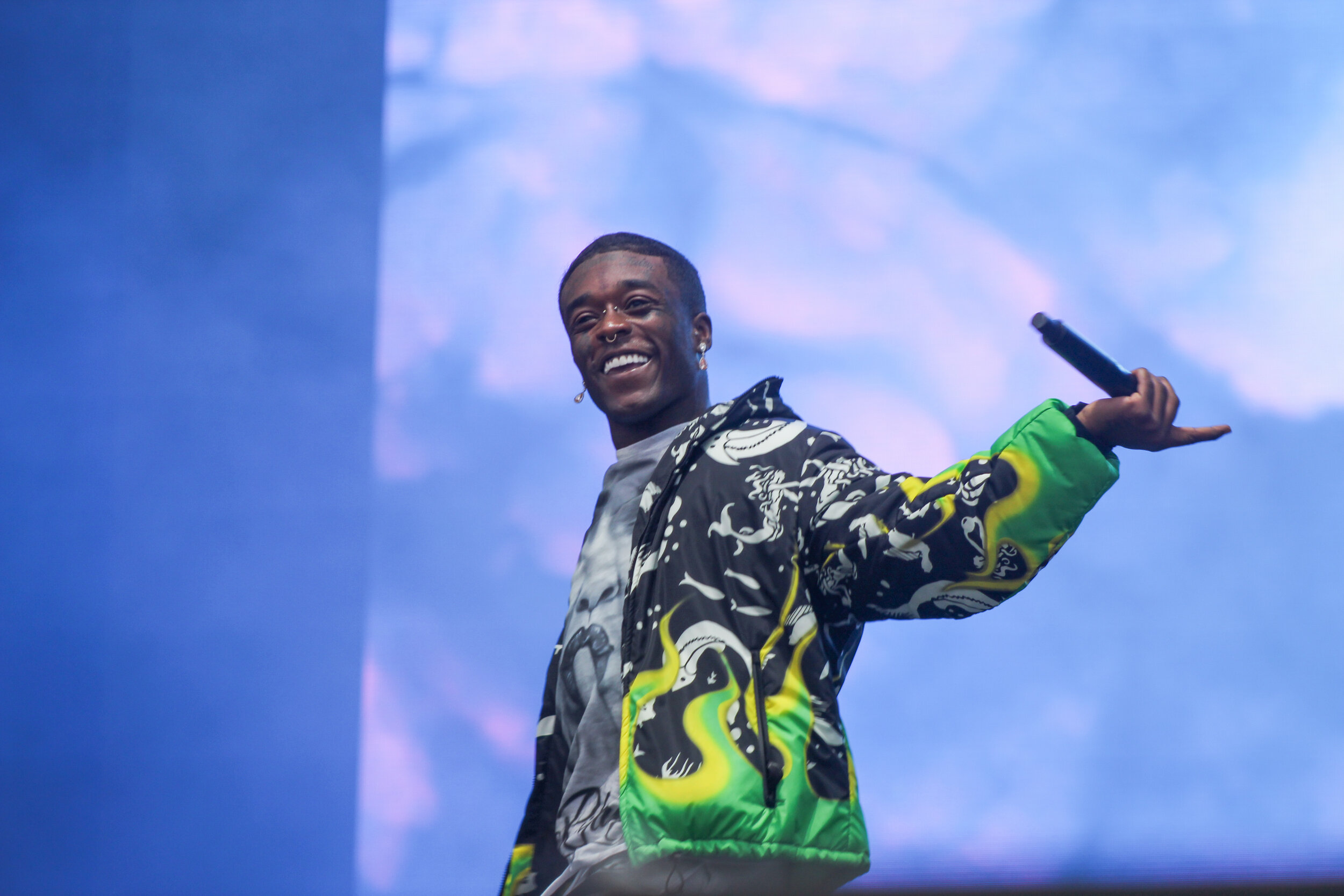 Lil Uzi Vert performs the first day of weekend two at Austin City Limits.