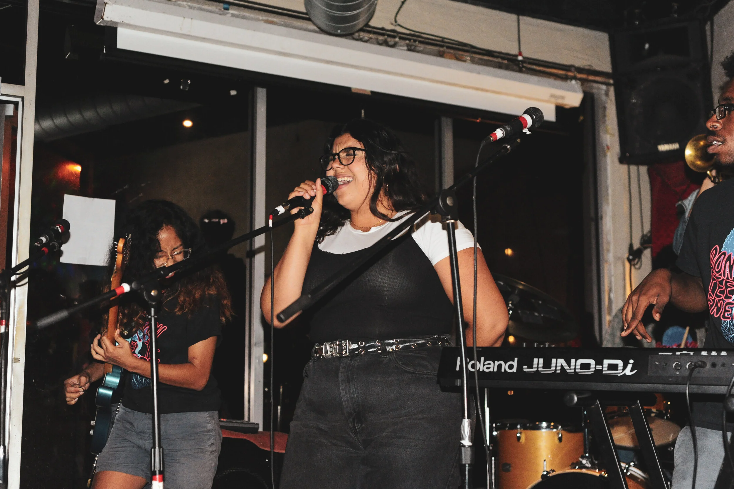 Mirame performs at the Love Goat