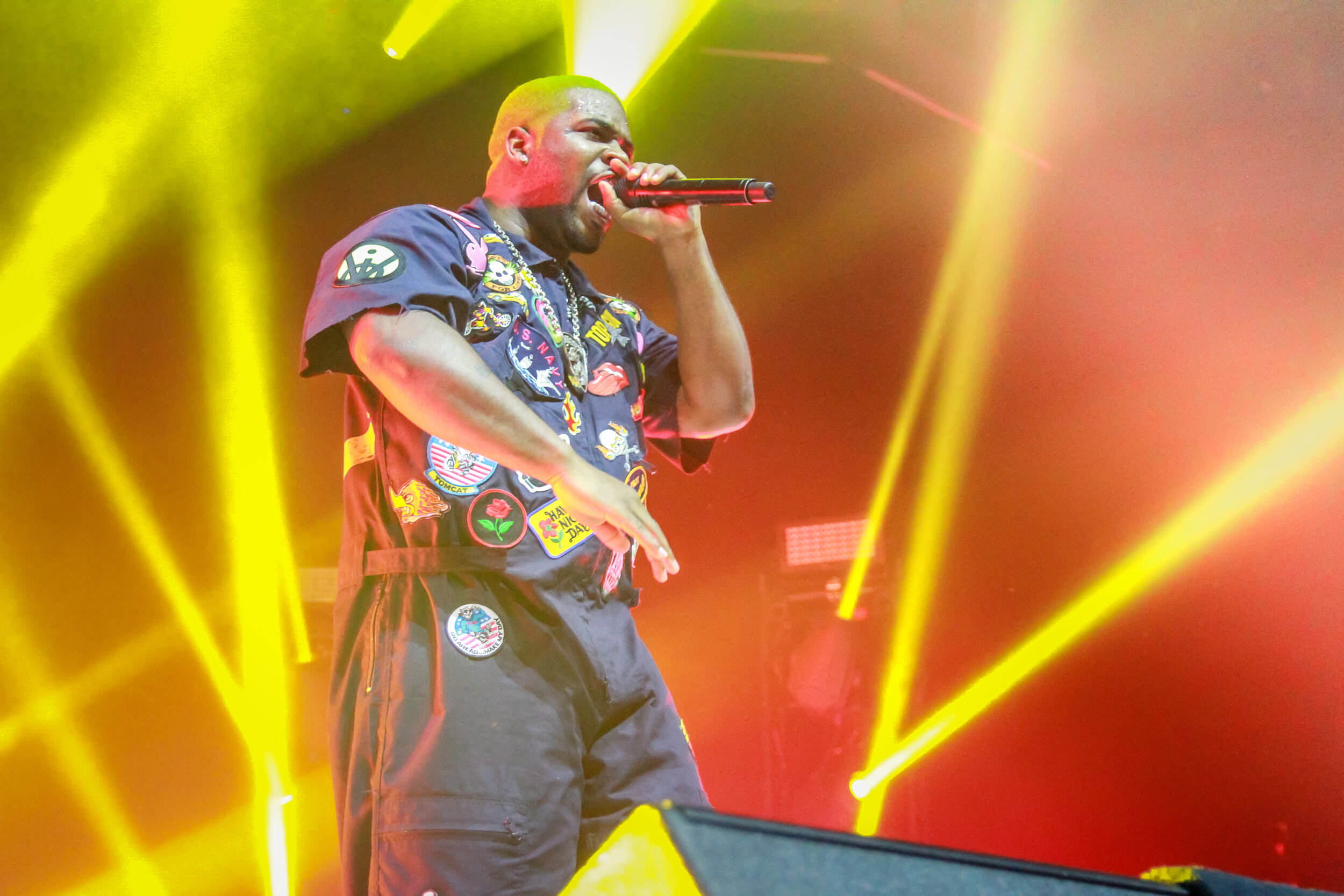A$AP Ferg plays at the ACL Moody Theater, promoting his most-recent EP Floor Seats. He is well-known for being a member of the A$AP MOB.
