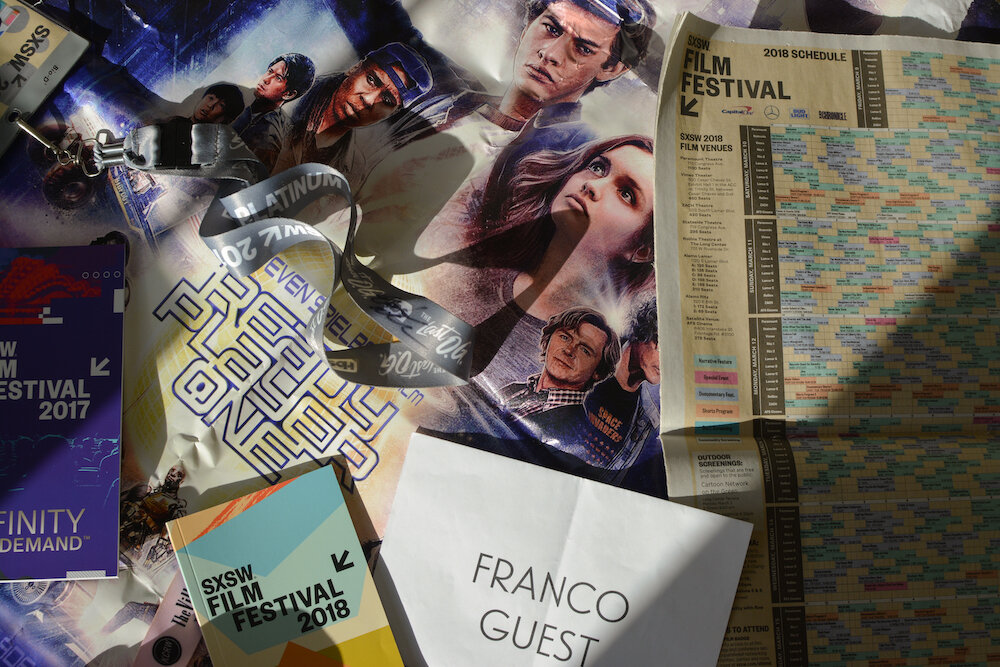  Items collected from the film festival portion of SXSW.  