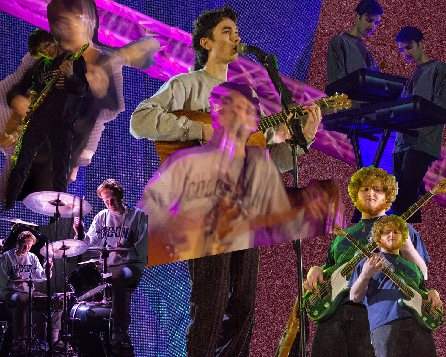  Sarah and the Sundays, made from photos taken in March 2020. 